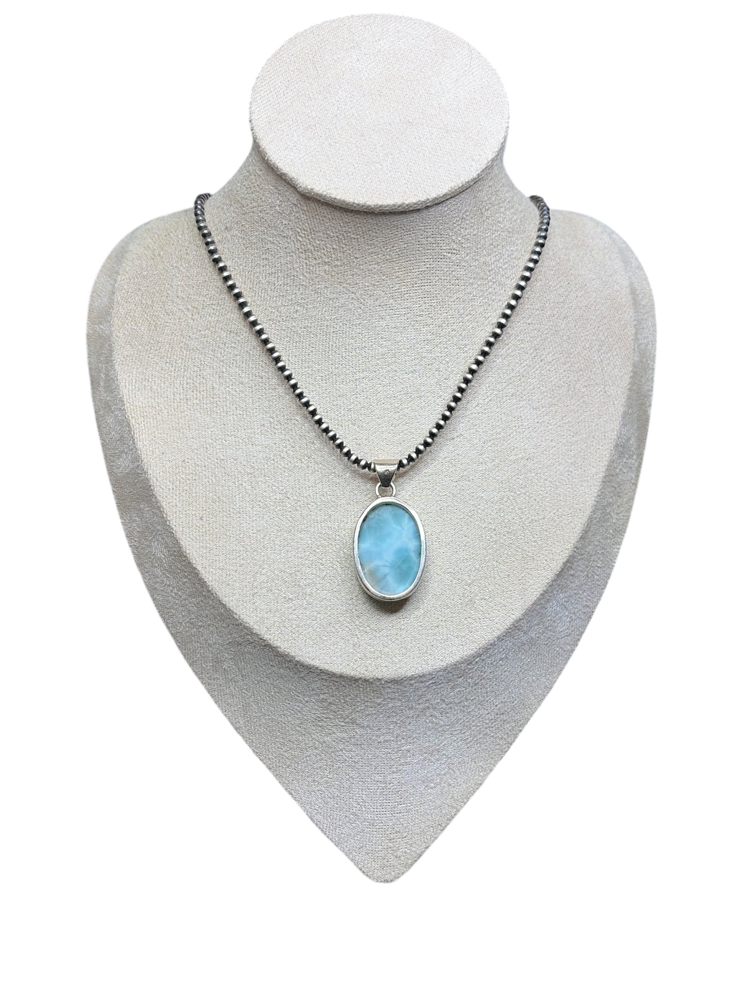Larimar Statement Pendants