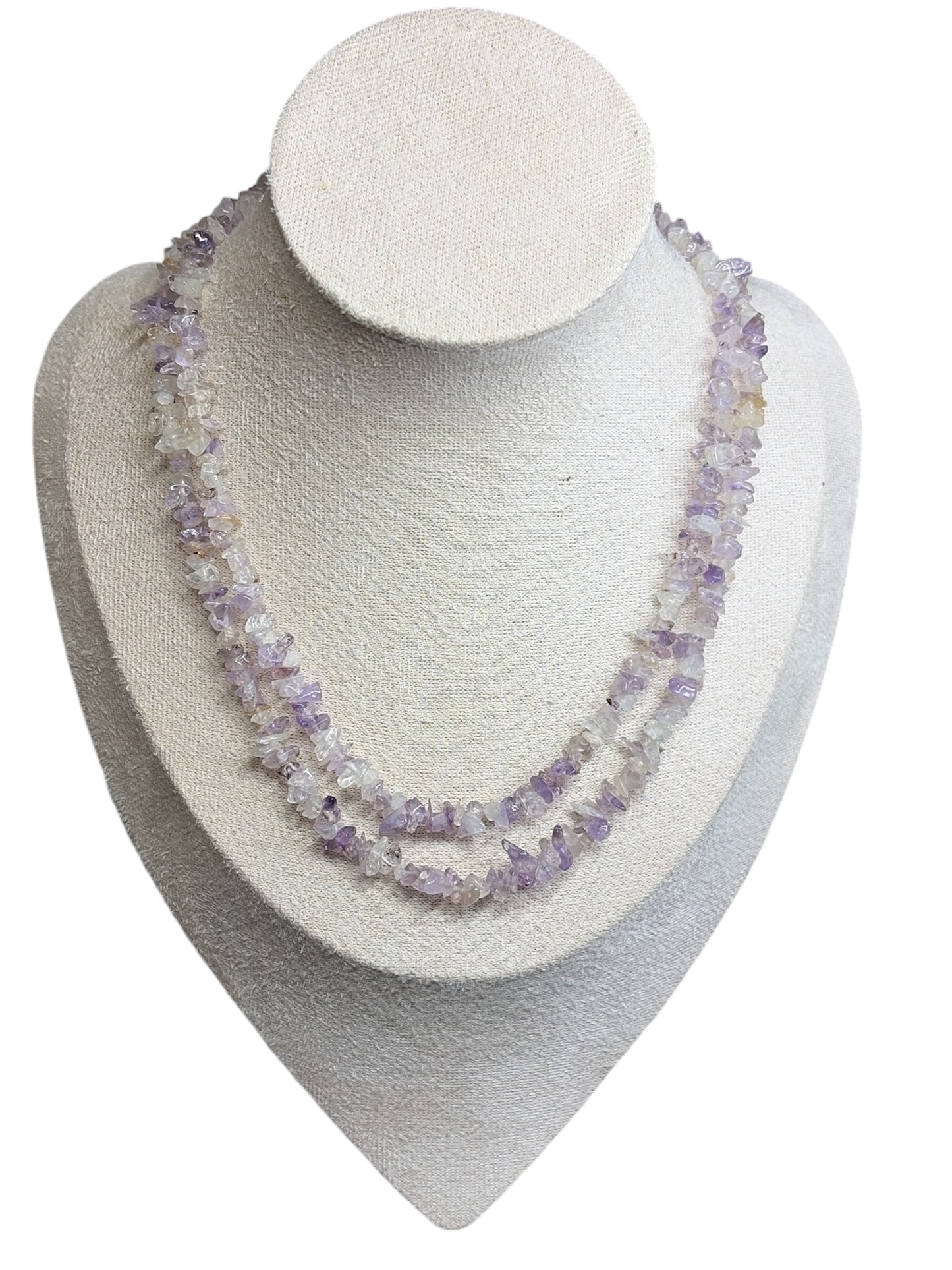 Genuine Ametrine Chip Necklace