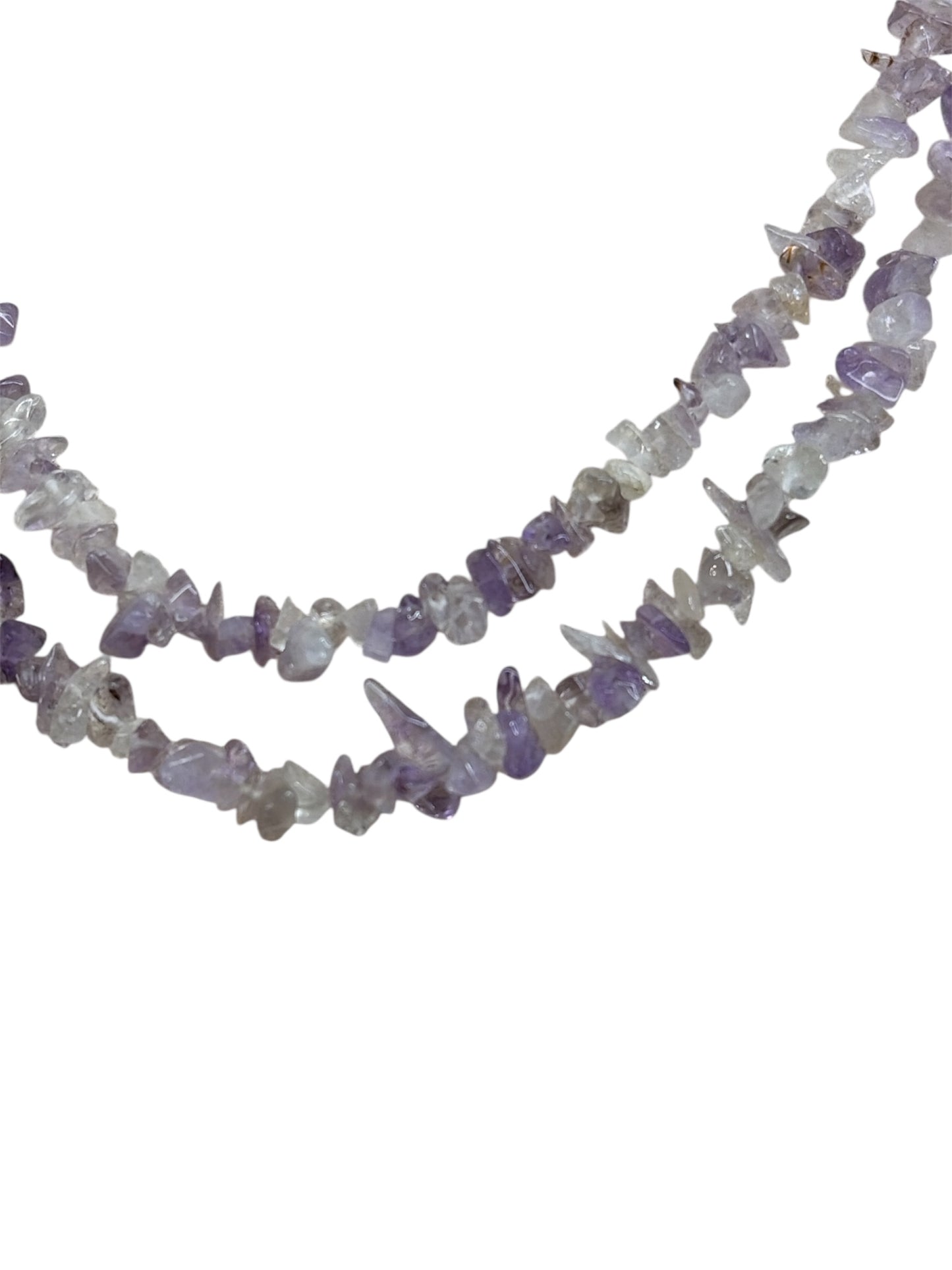 Genuine Ametrine Chip Necklace