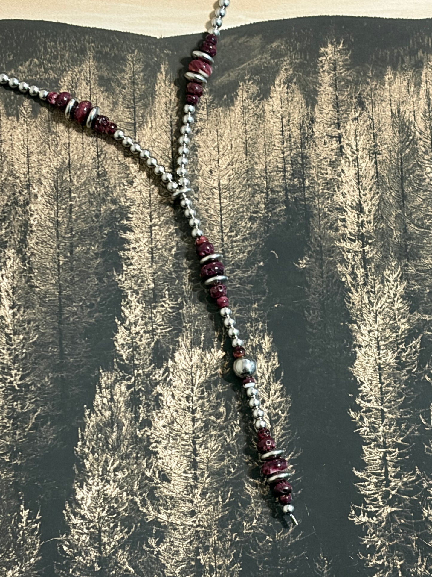 Desert Steel Purple Spiny Lariat