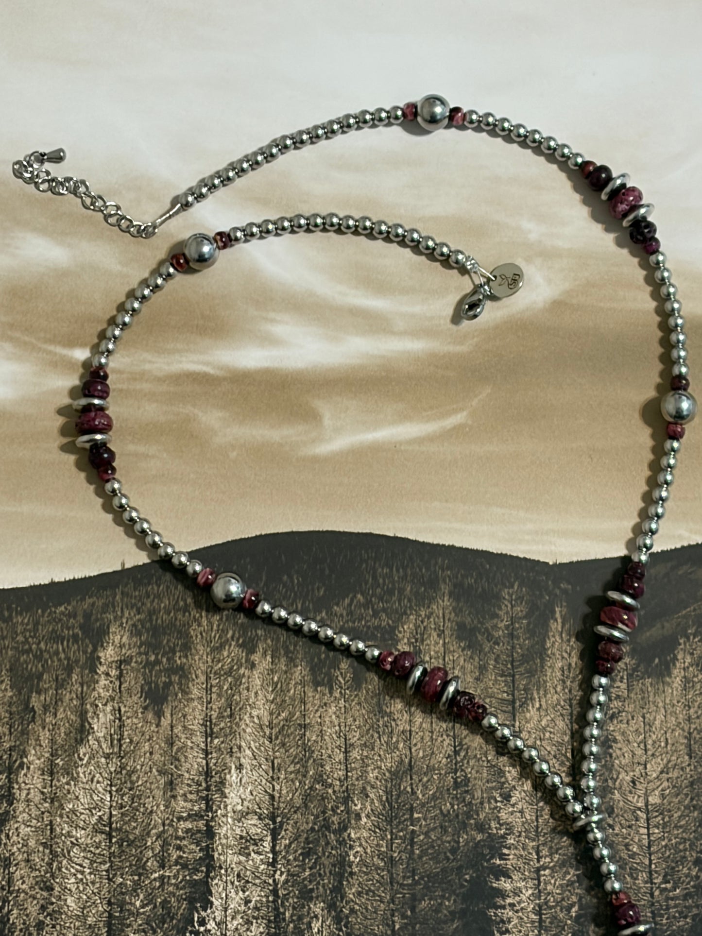 Desert Steel Purple Spiny Lariat