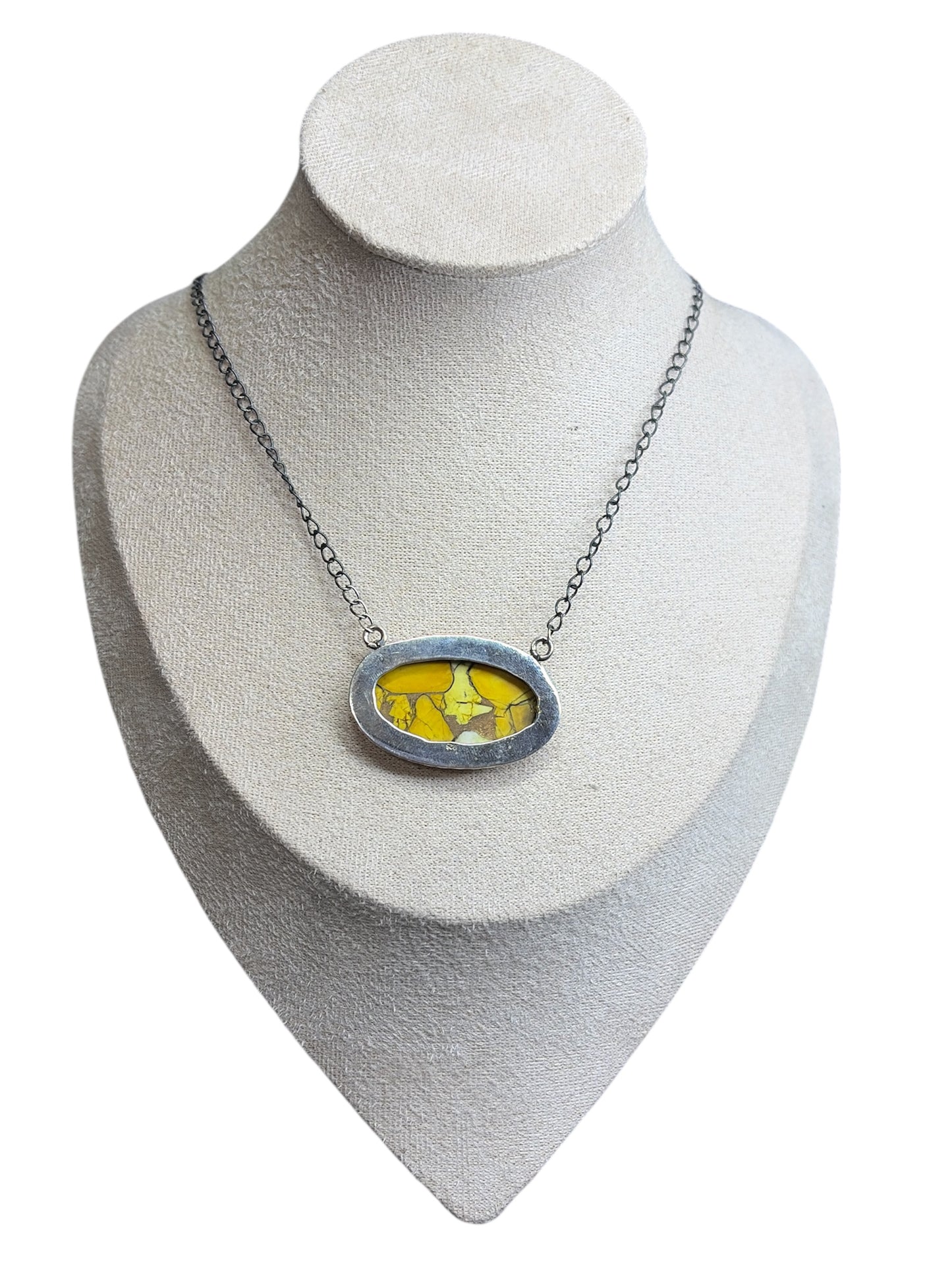 Honey Dahlia Bar Necklace - 16”