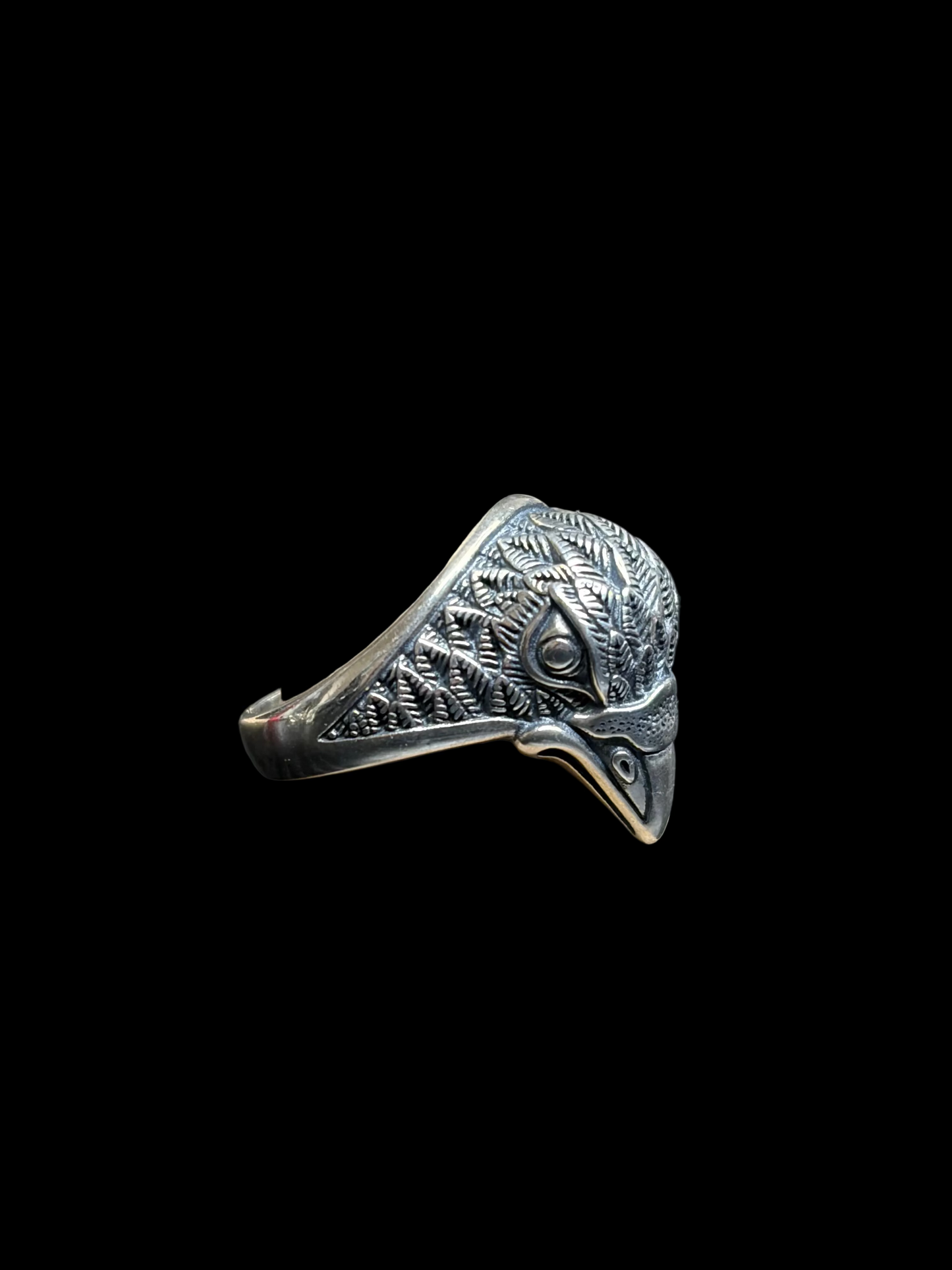 Sterling Silver Eagle Ring - size 12