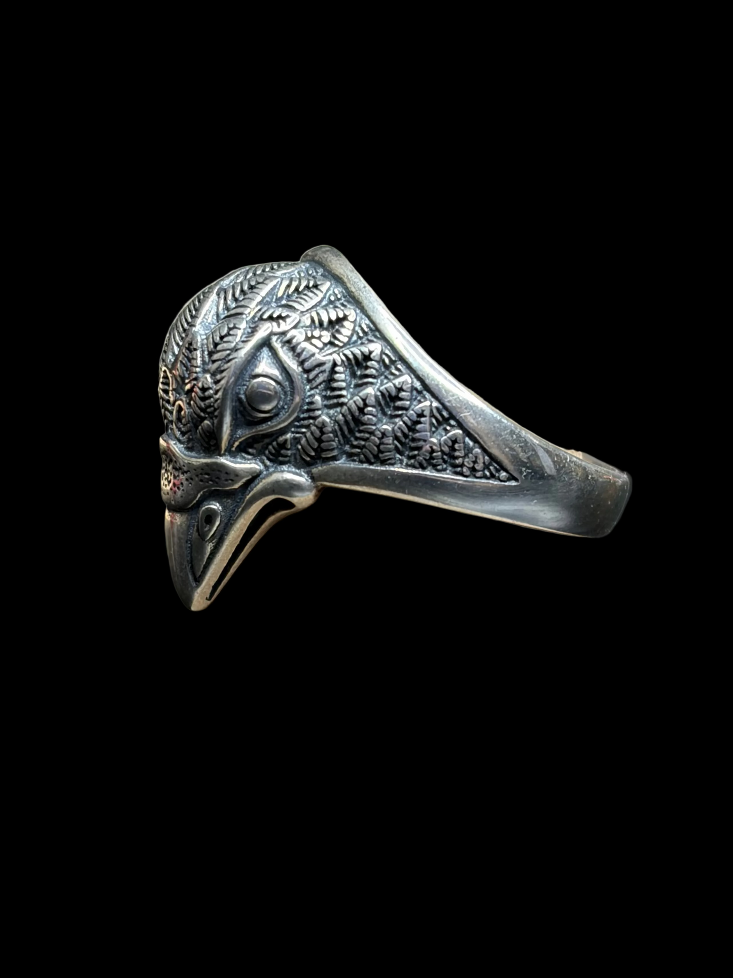 Sterling Silver Eagle Ring - size 12