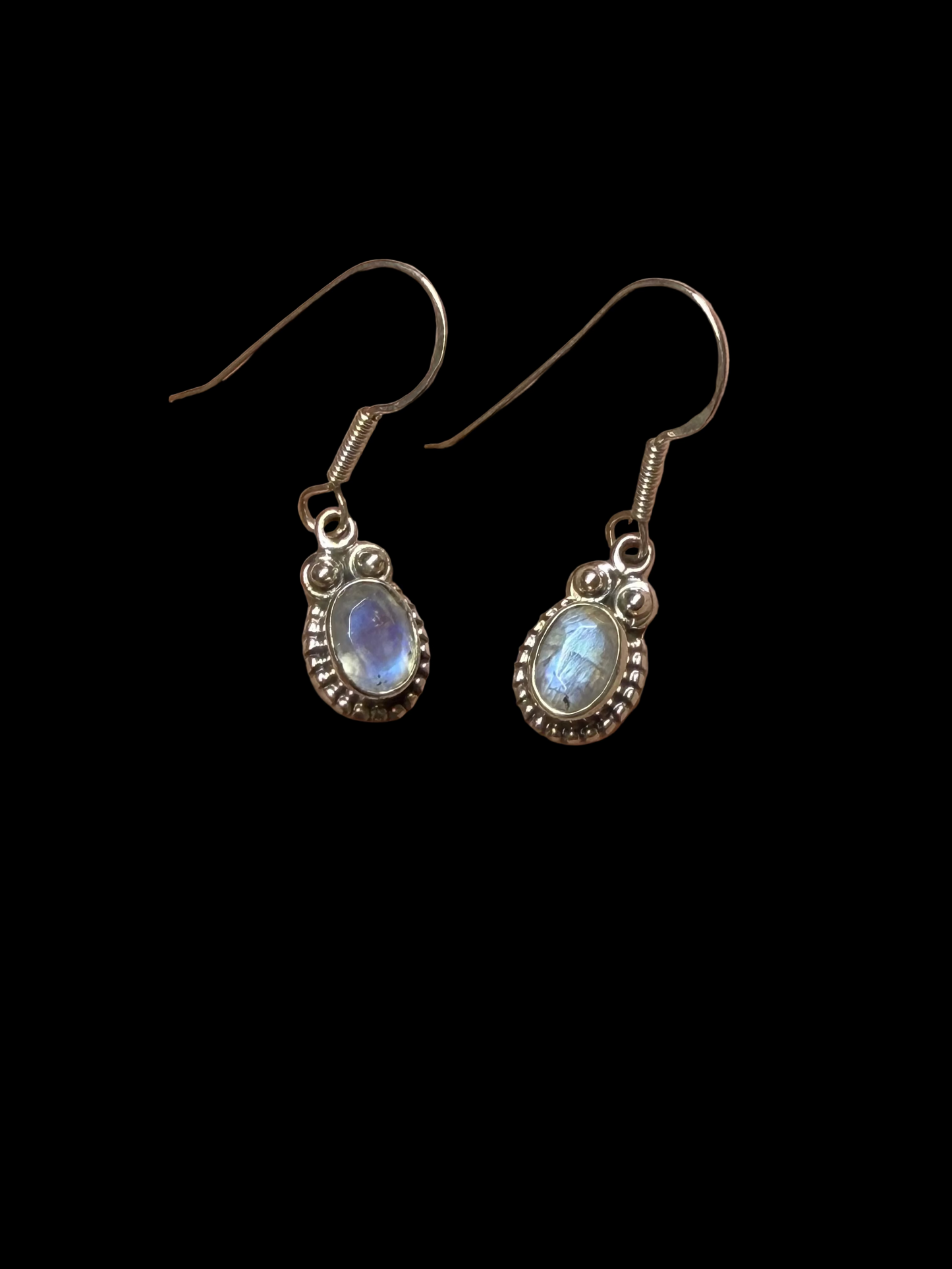 Everyday Moonstone Dangle Earrings