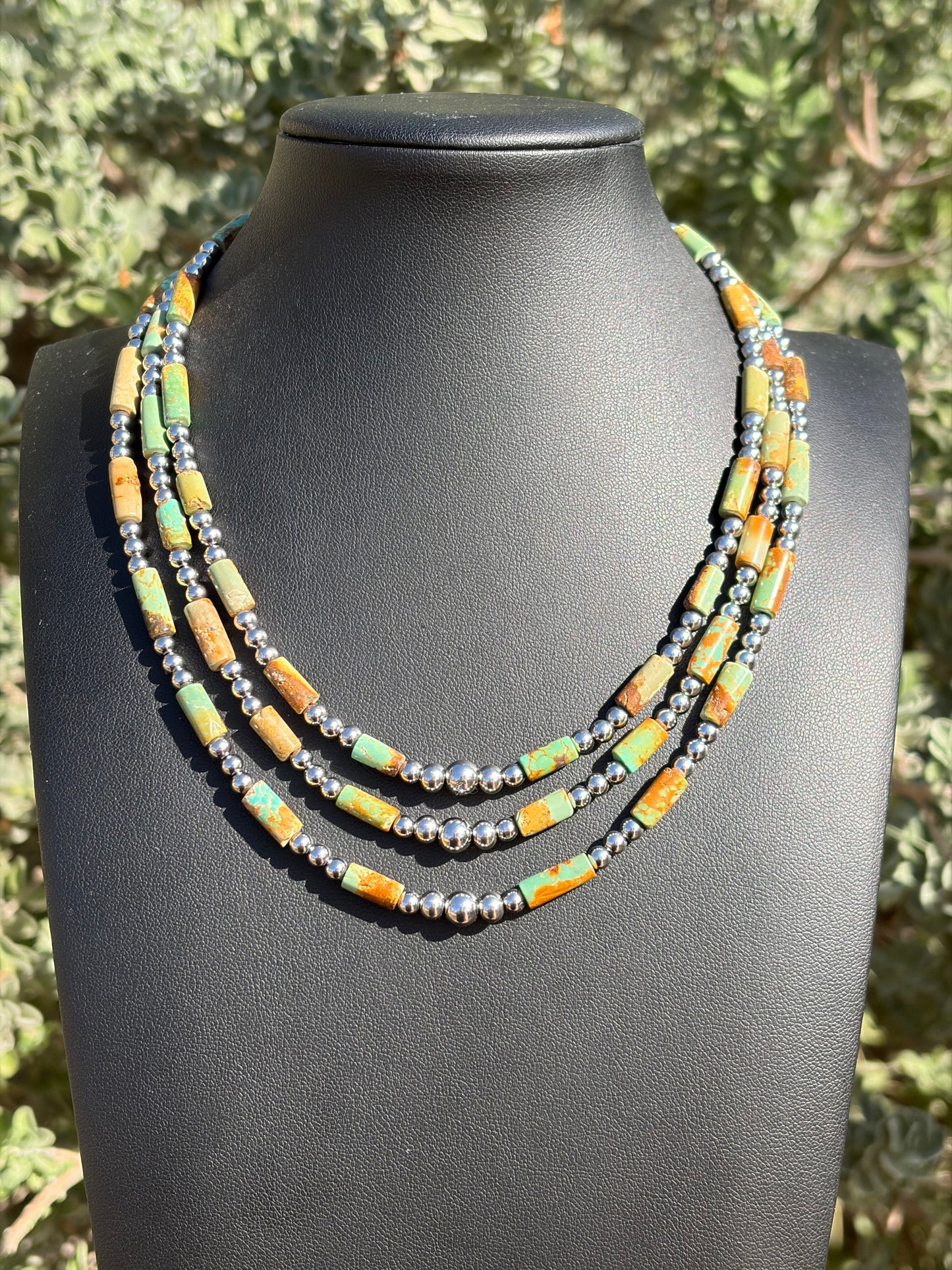 Desert Steel & Royston Choker Necklace
