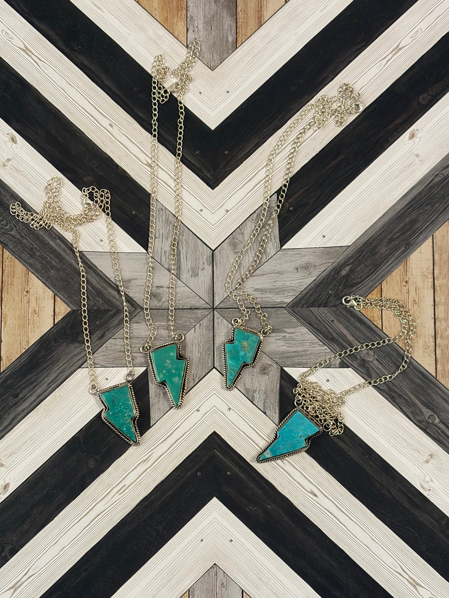 The Turquoise Bolt Necklace