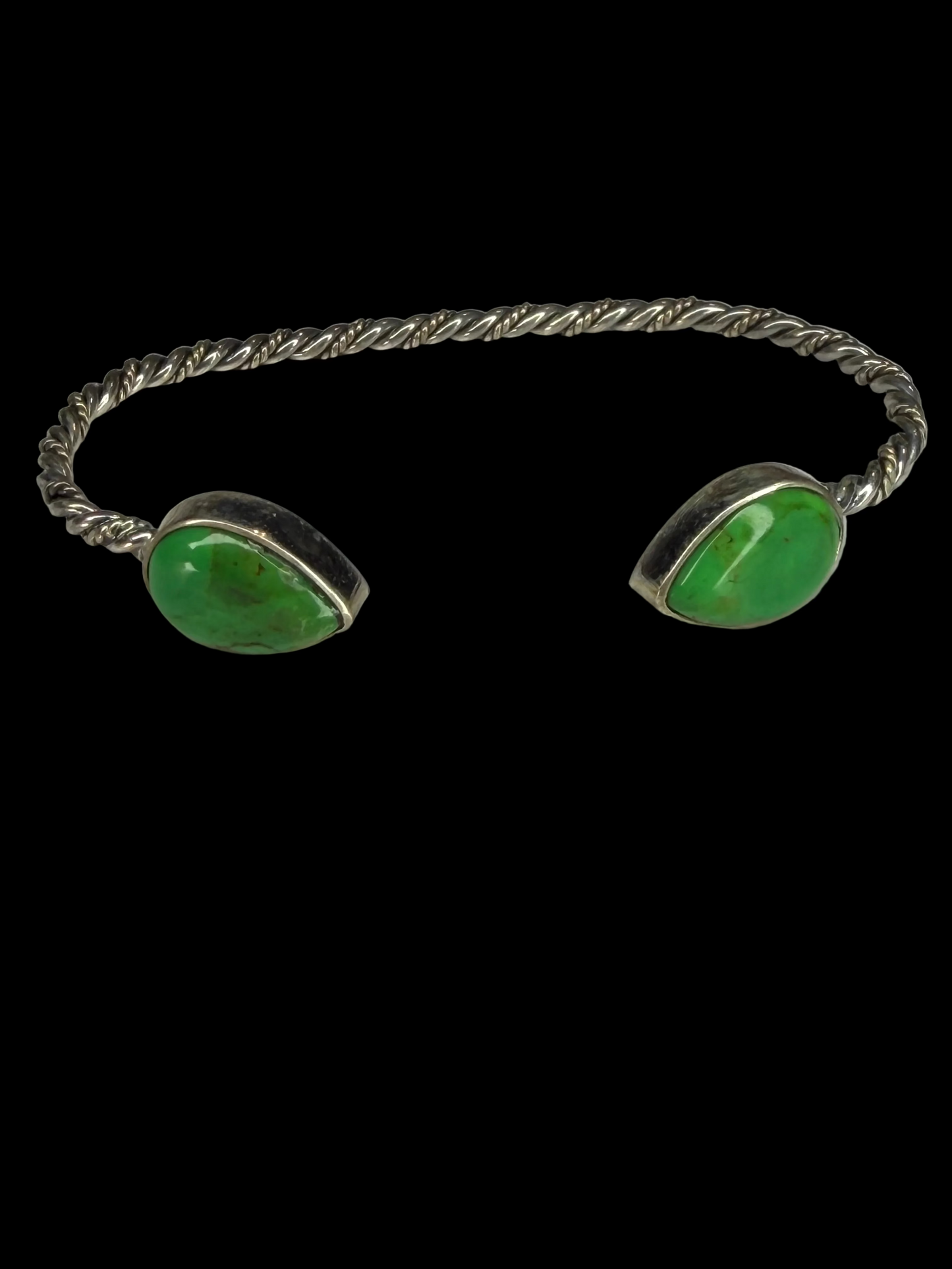 Green Mojave Turquoise Cuff