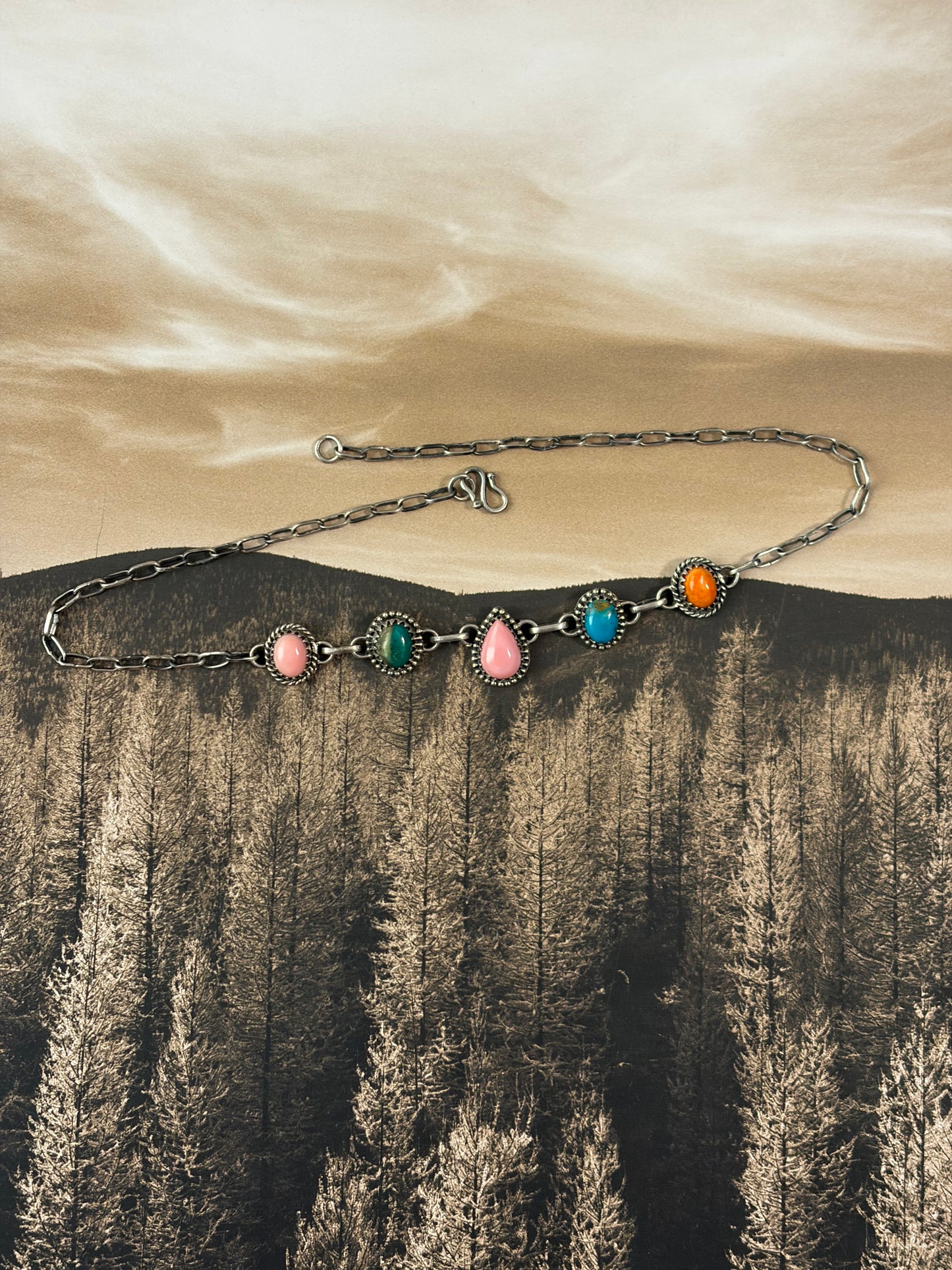 Handcrafted Multi-Stone Choker Necklaces