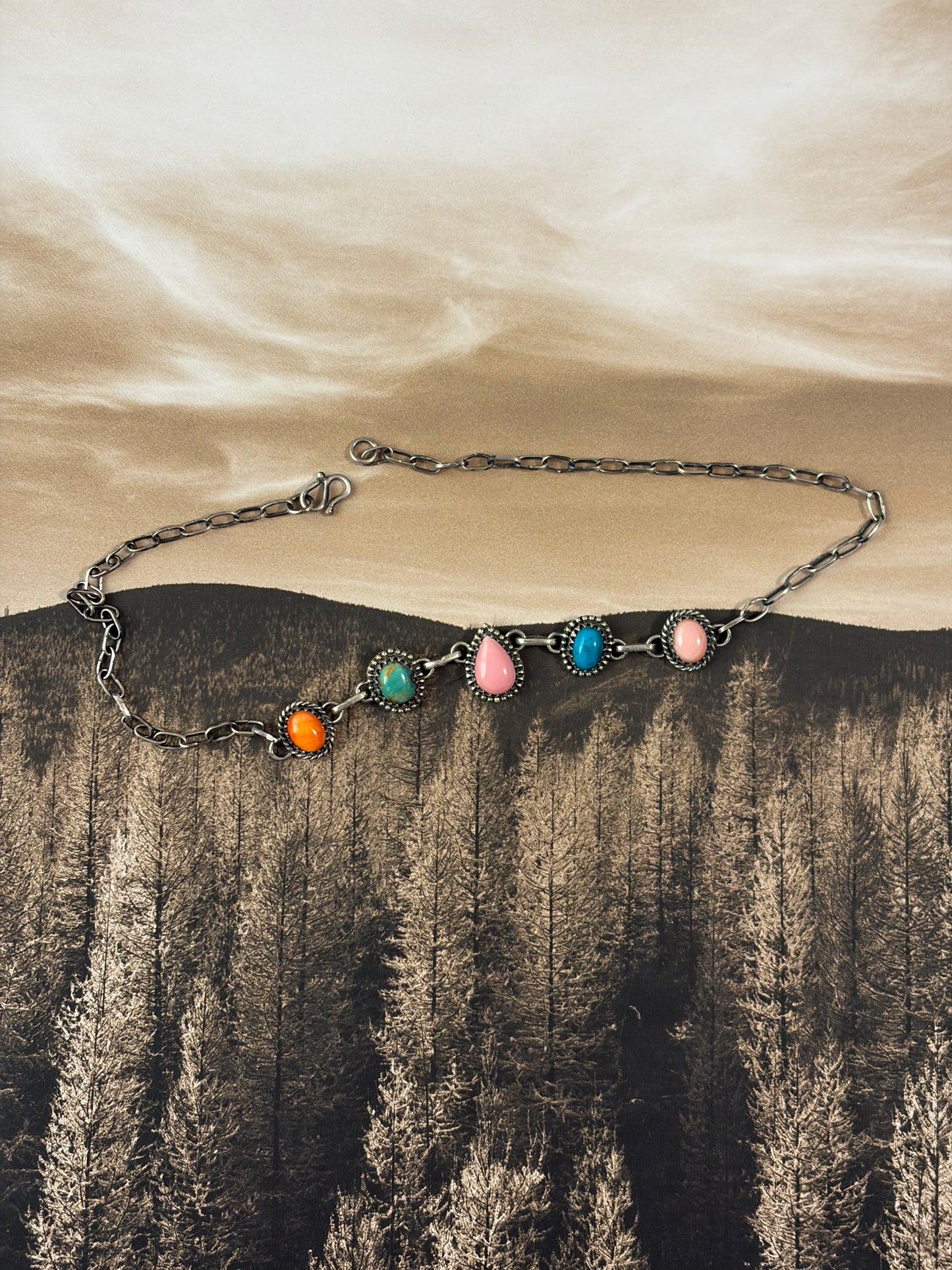Handcrafted Multi-Stone Choker Necklaces