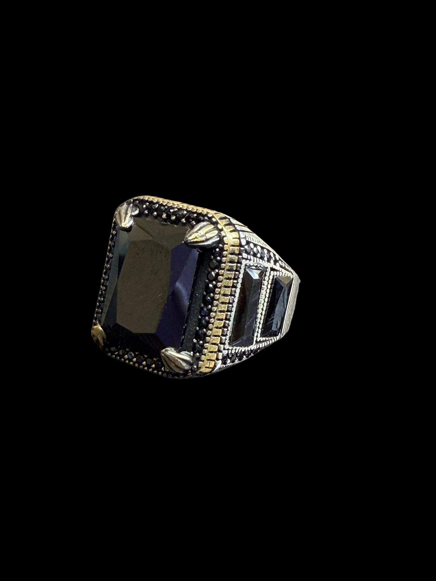 Thick Band Statement Rings
