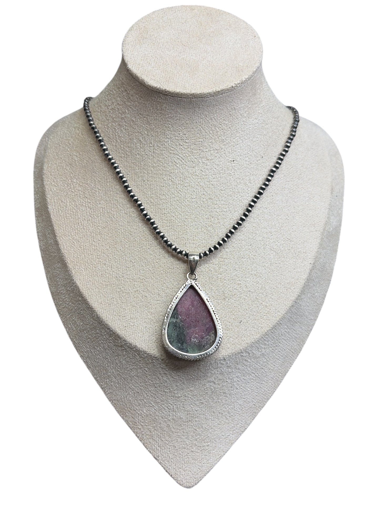 Ruby-Zoisite Pendant