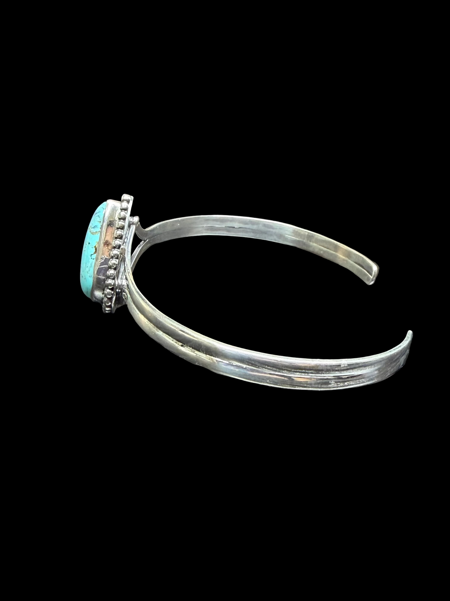 Handcrafted Kingman Turquoise Cuff