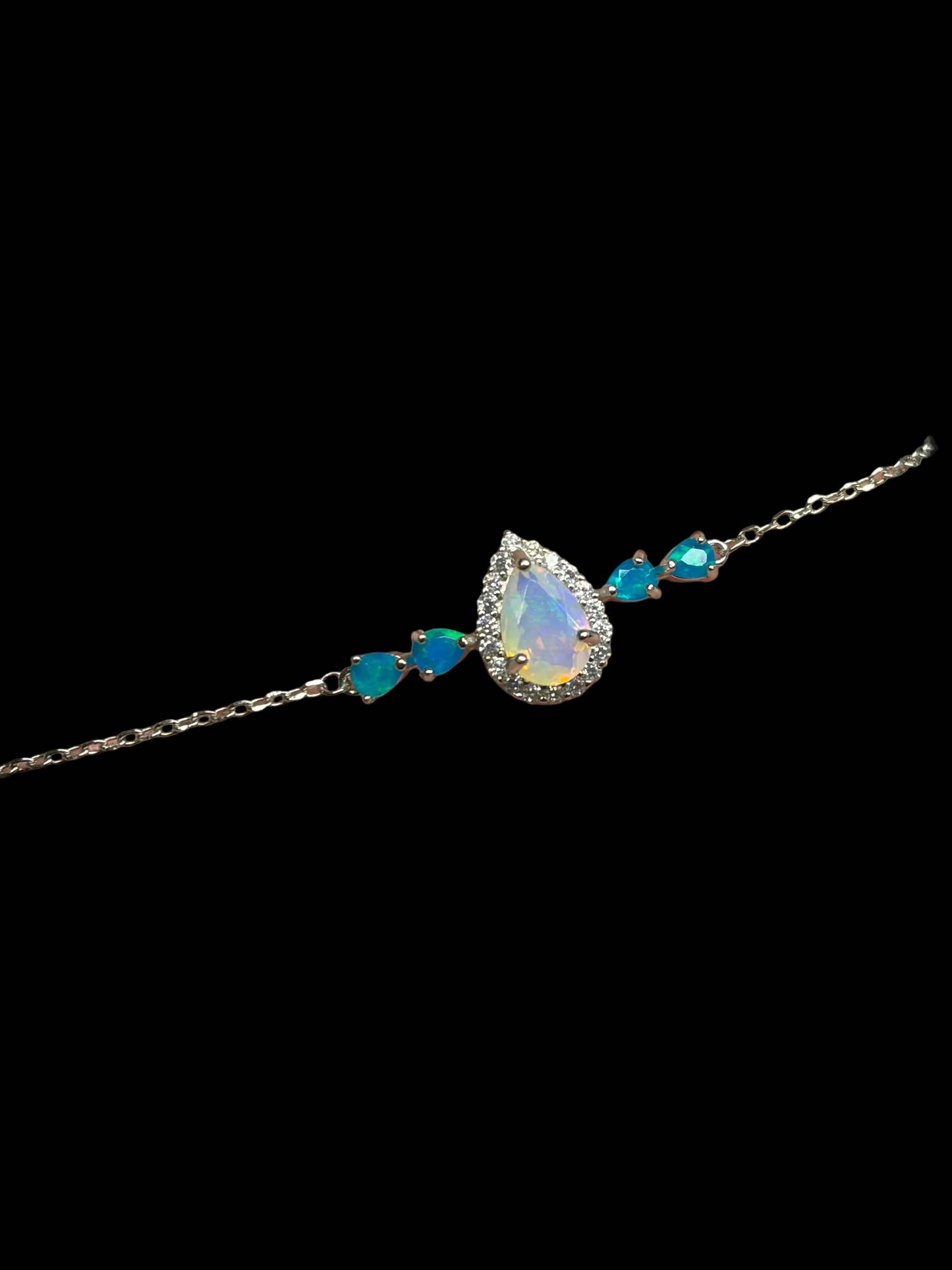 Ethiopian Fire Opal Bracelet