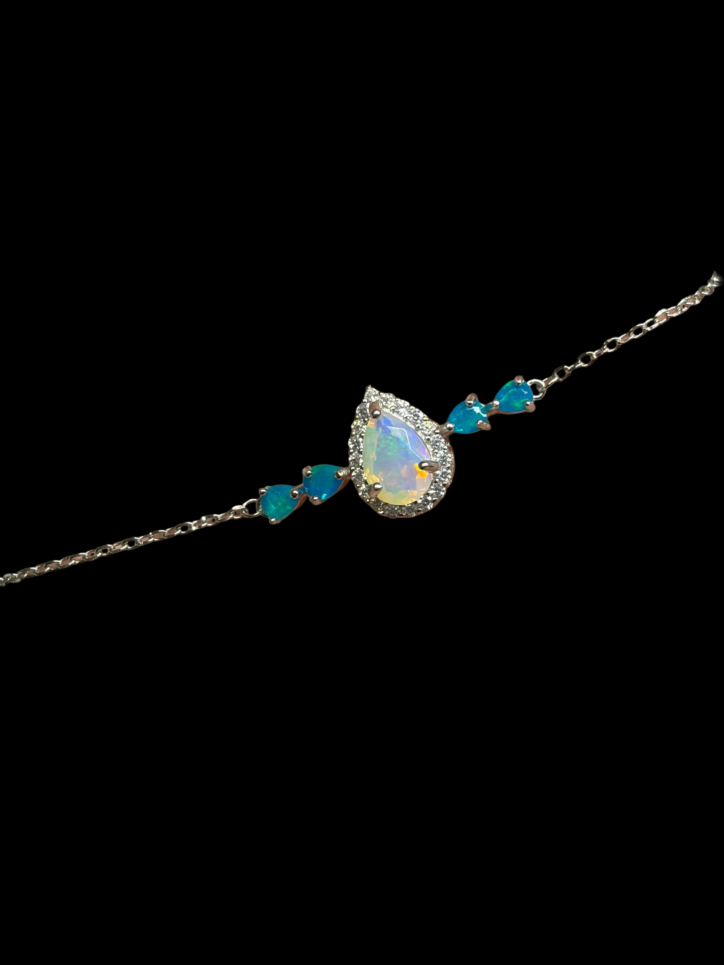 Ethiopian Fire Opal Bracelet