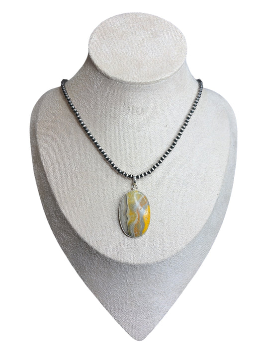 Bumblebee Jasper Pendant