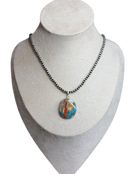 Spiny Turquoise Pendant