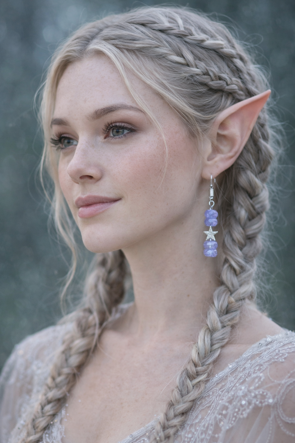 Tanzanite Drop Earrings