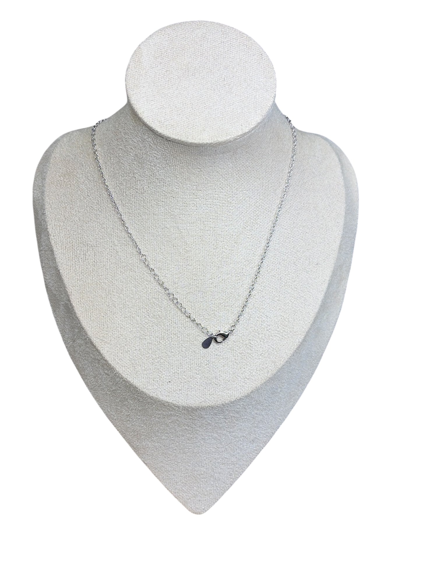 2.1ct Moissanite Infinity Necklace
