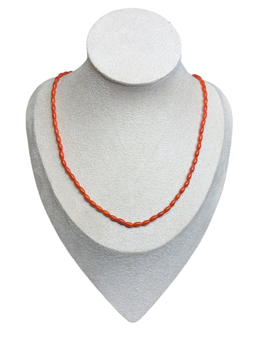 Coral Beaded Necklace