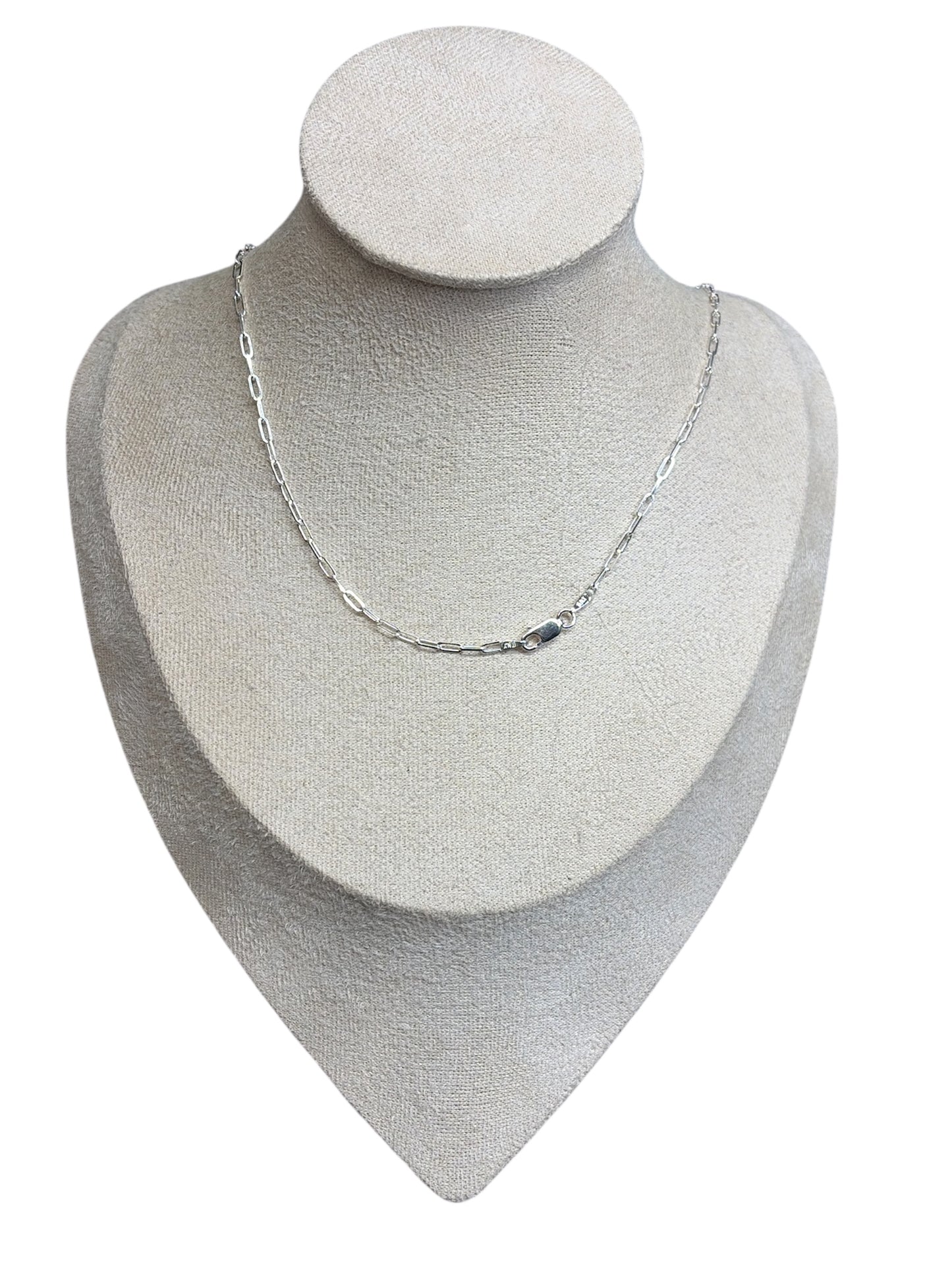 Paperclip Chain - 18”