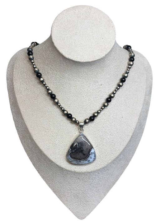 Dendritic Opal Pendant