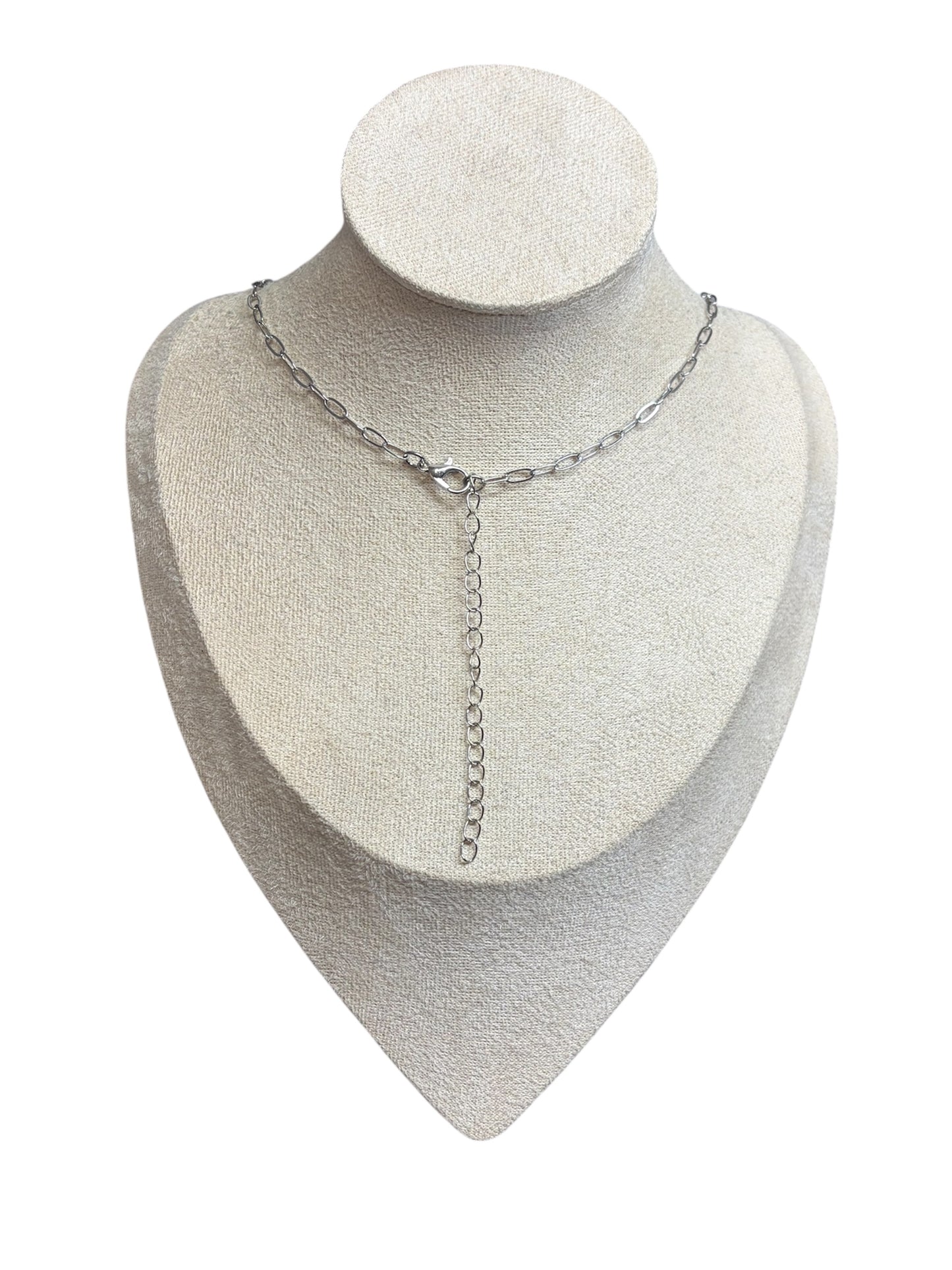 Chunky Turquoise Nugget & Sterling Pearl Necklace (see description)