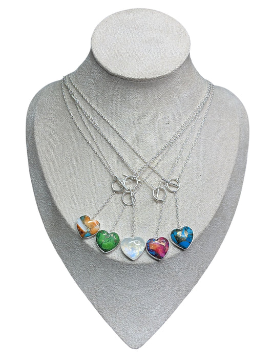 The Heart Toggle Necklace