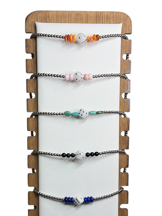 The Desert Dice Necklace (made to order)