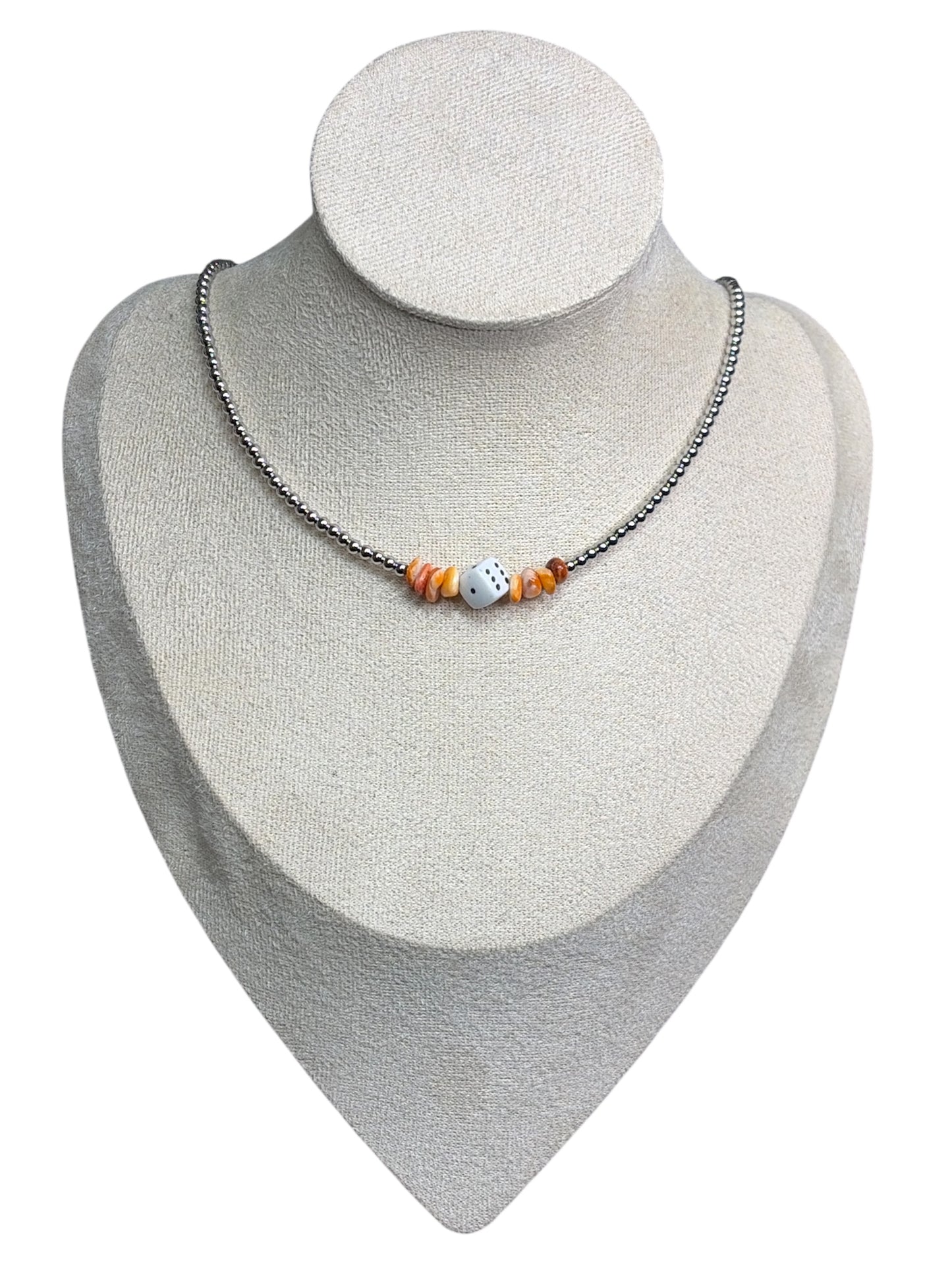 The Desert Dice Necklace (made to order)