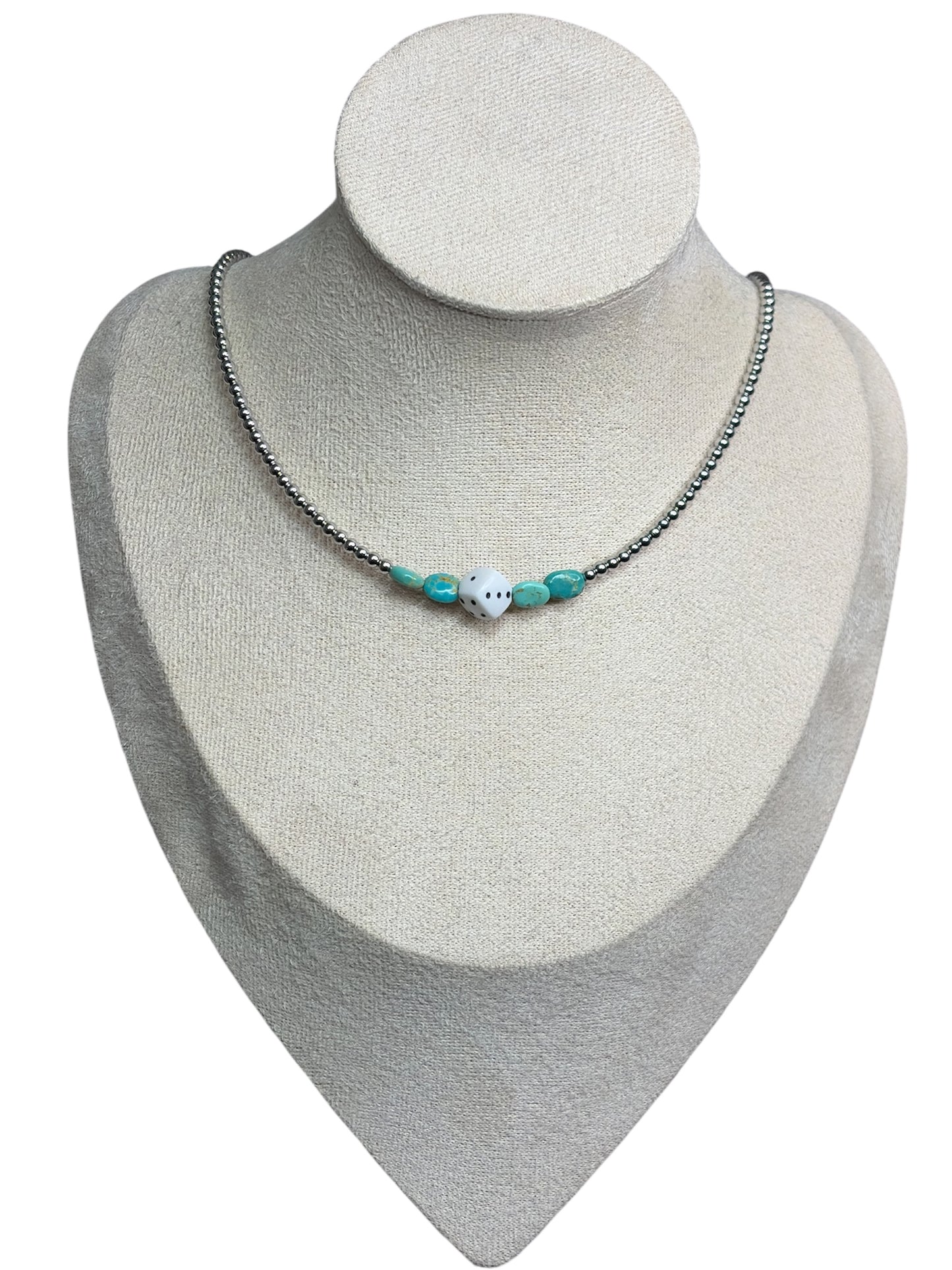 The Desert Dice Necklace (made to order)
