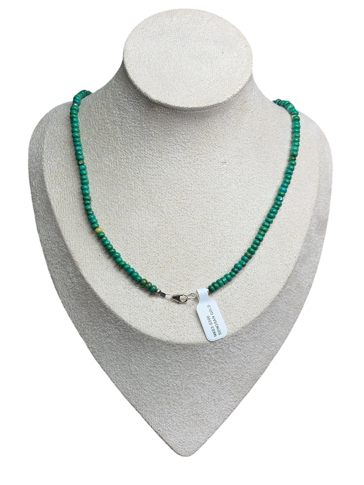 Sonoran Turquoise Jacla-Inspired Lariat Necklace