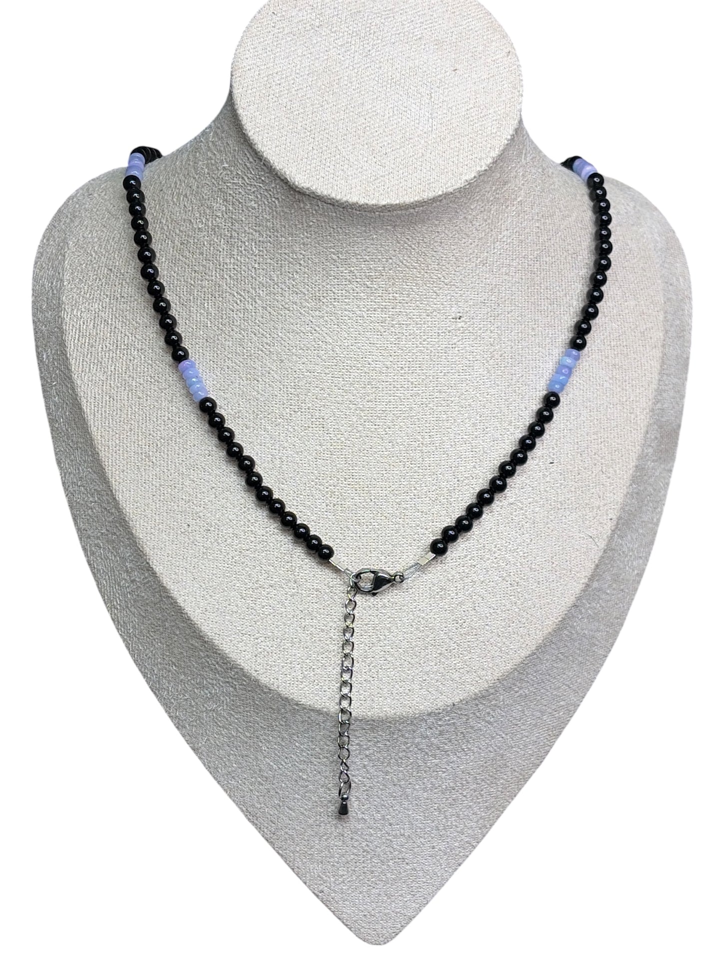 Mermaid Opal & Black Onyx Necklace