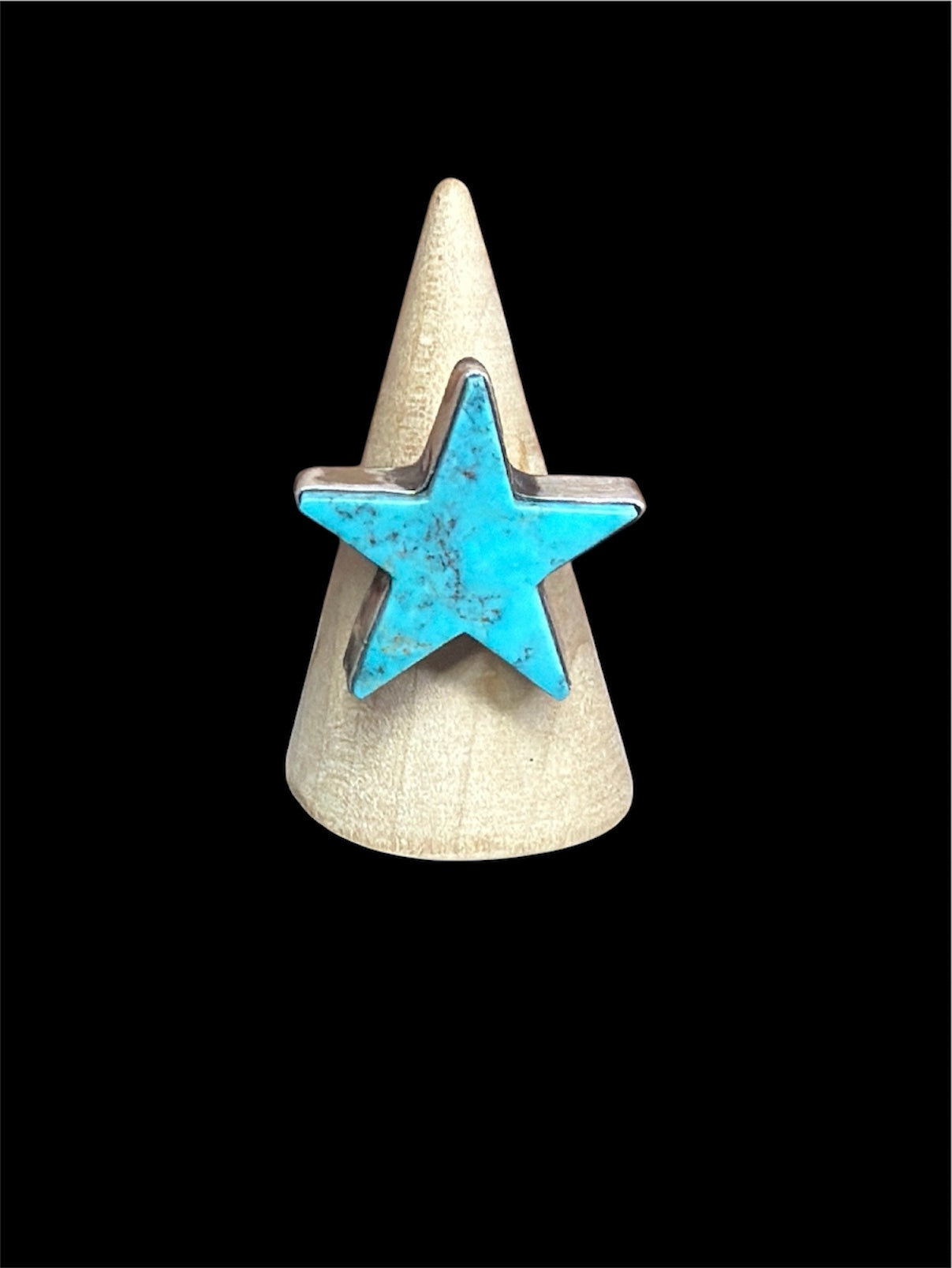 Navajo - Donovan Skeet - Kingman Turquoise Star - Adjustable