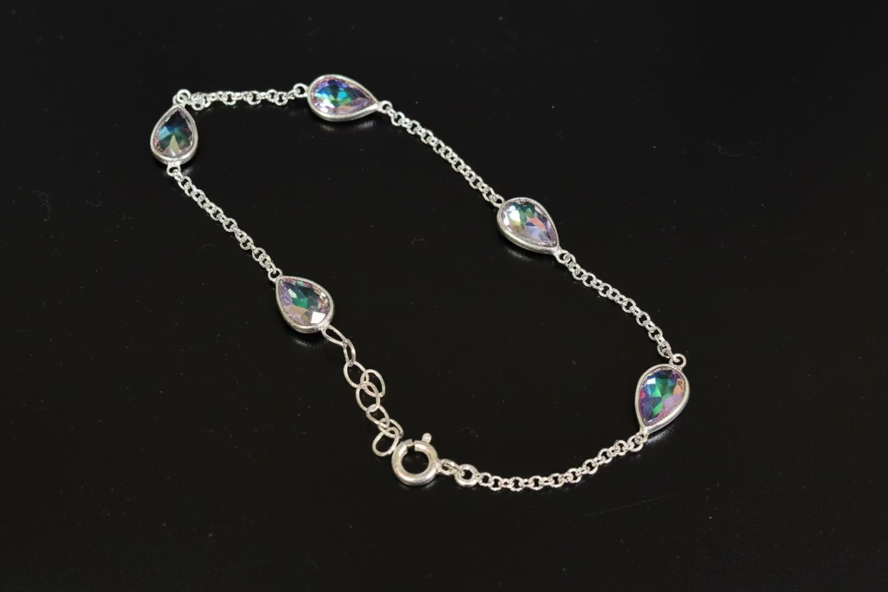 Gemstone Tennis Bracelets