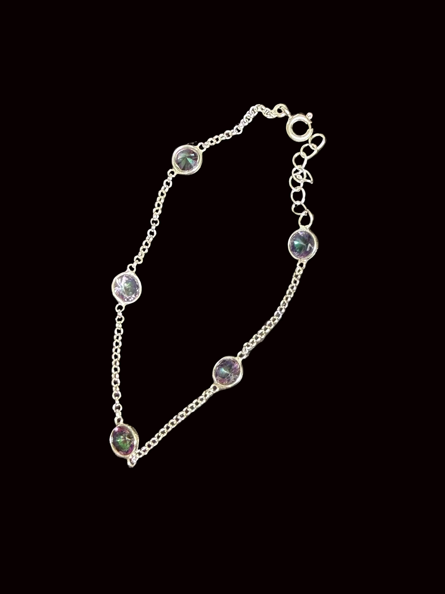 Gemstone Tennis Bracelets