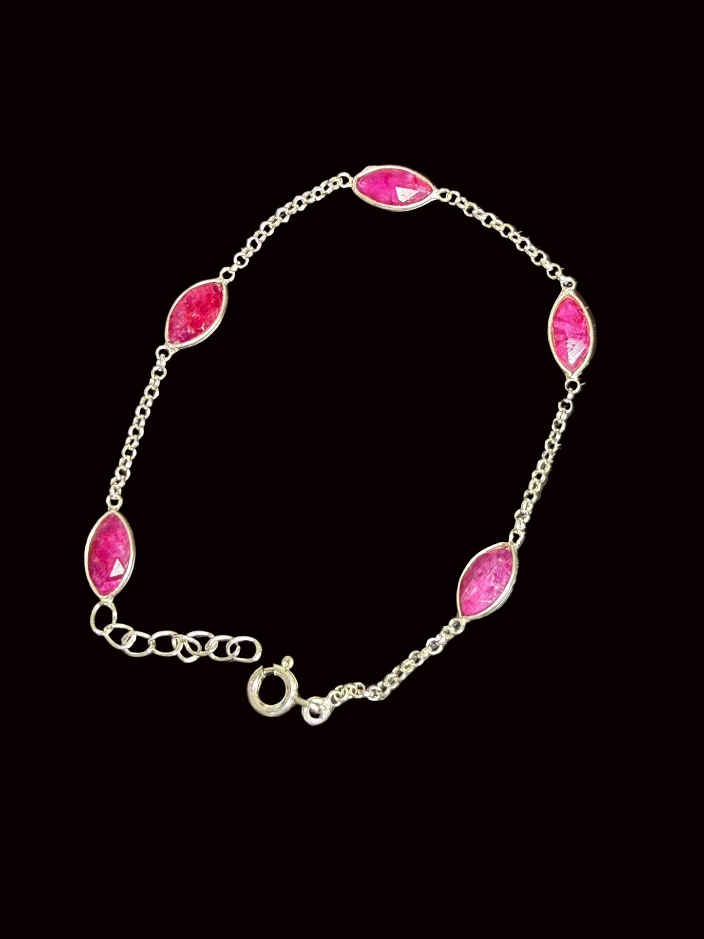 Gemstone Tennis Bracelets