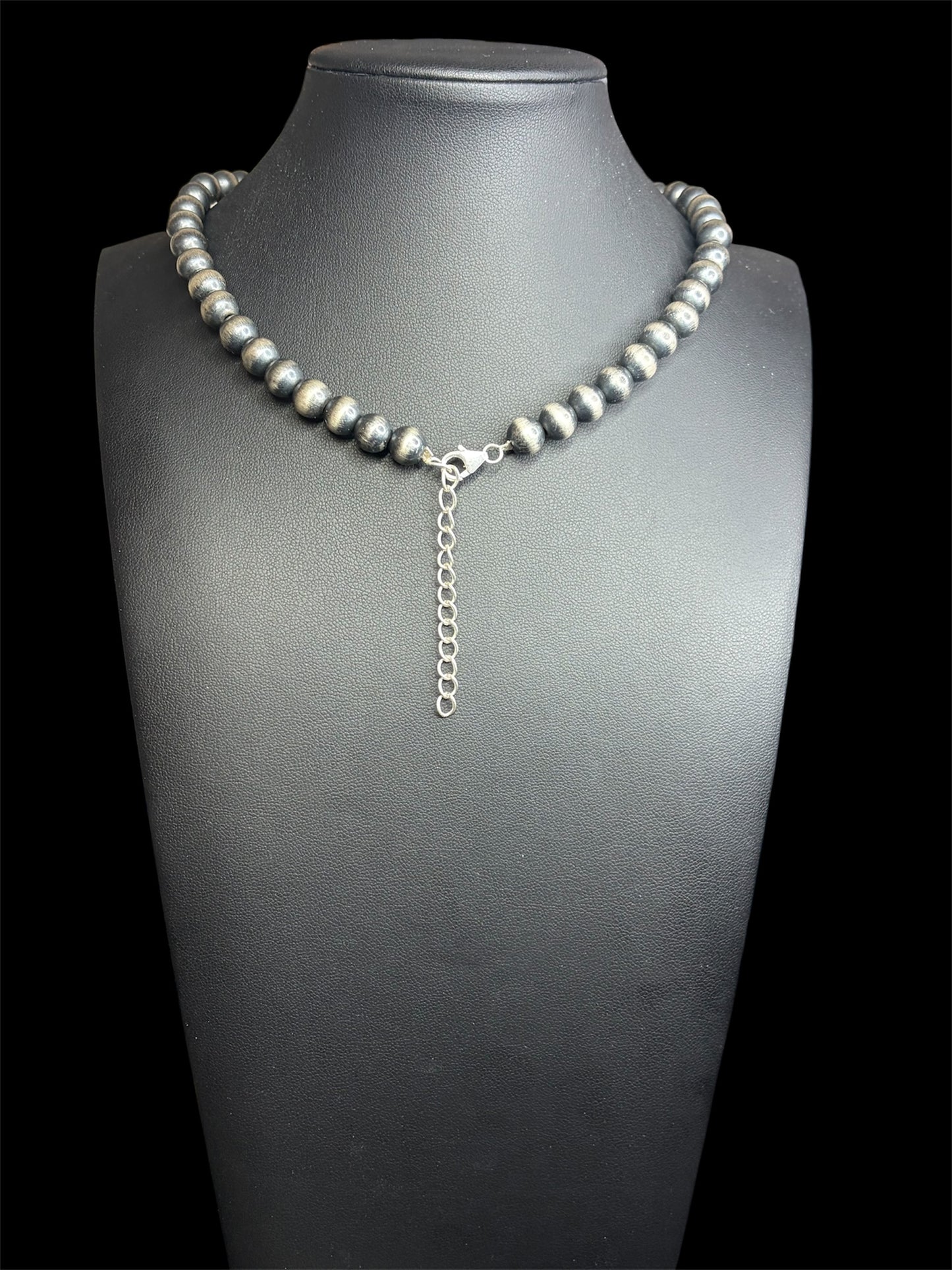 8mm Machine Made Pearl Choker Necklace