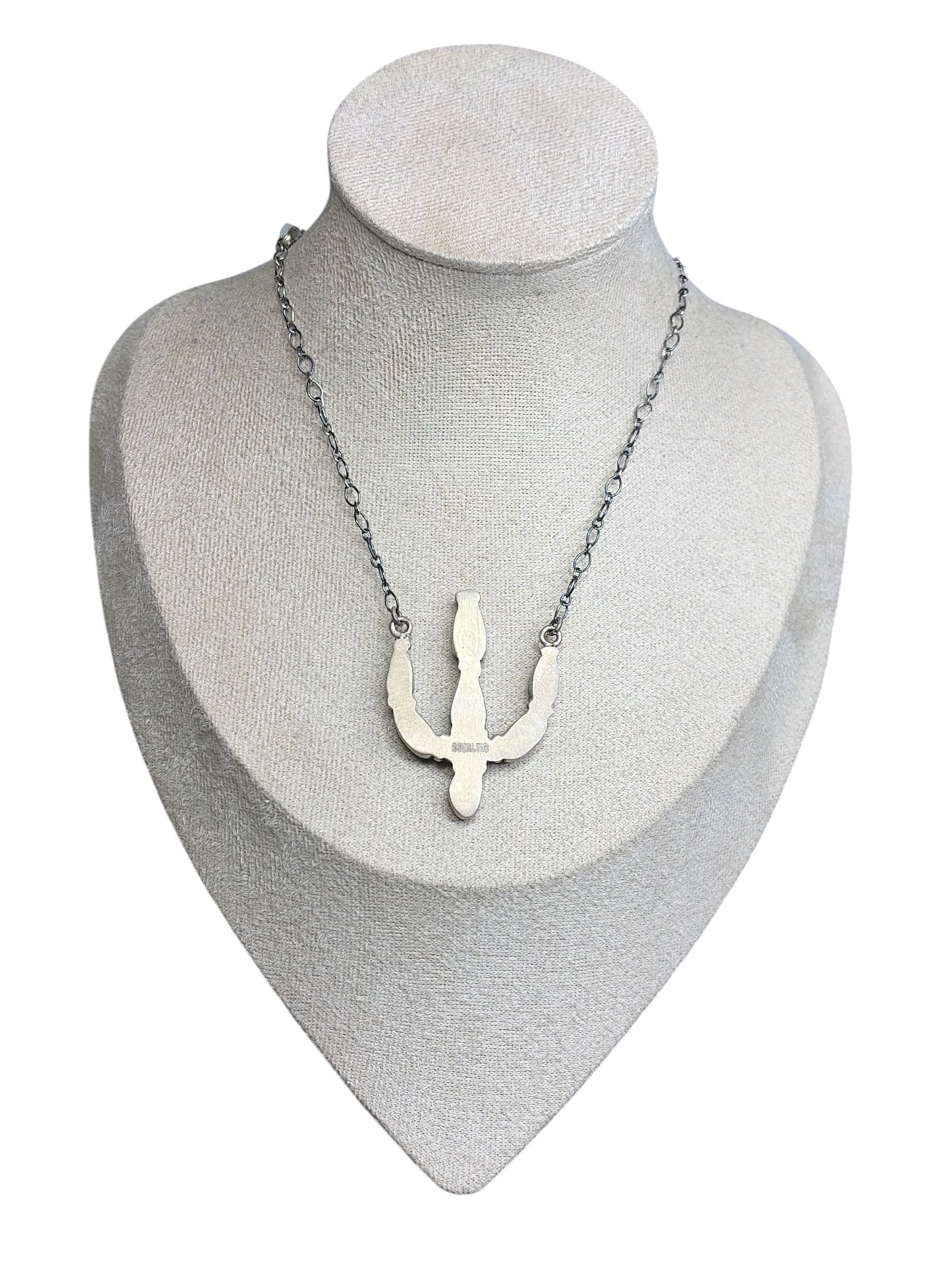 Blue Ridge Turquoise Cactus Necklace