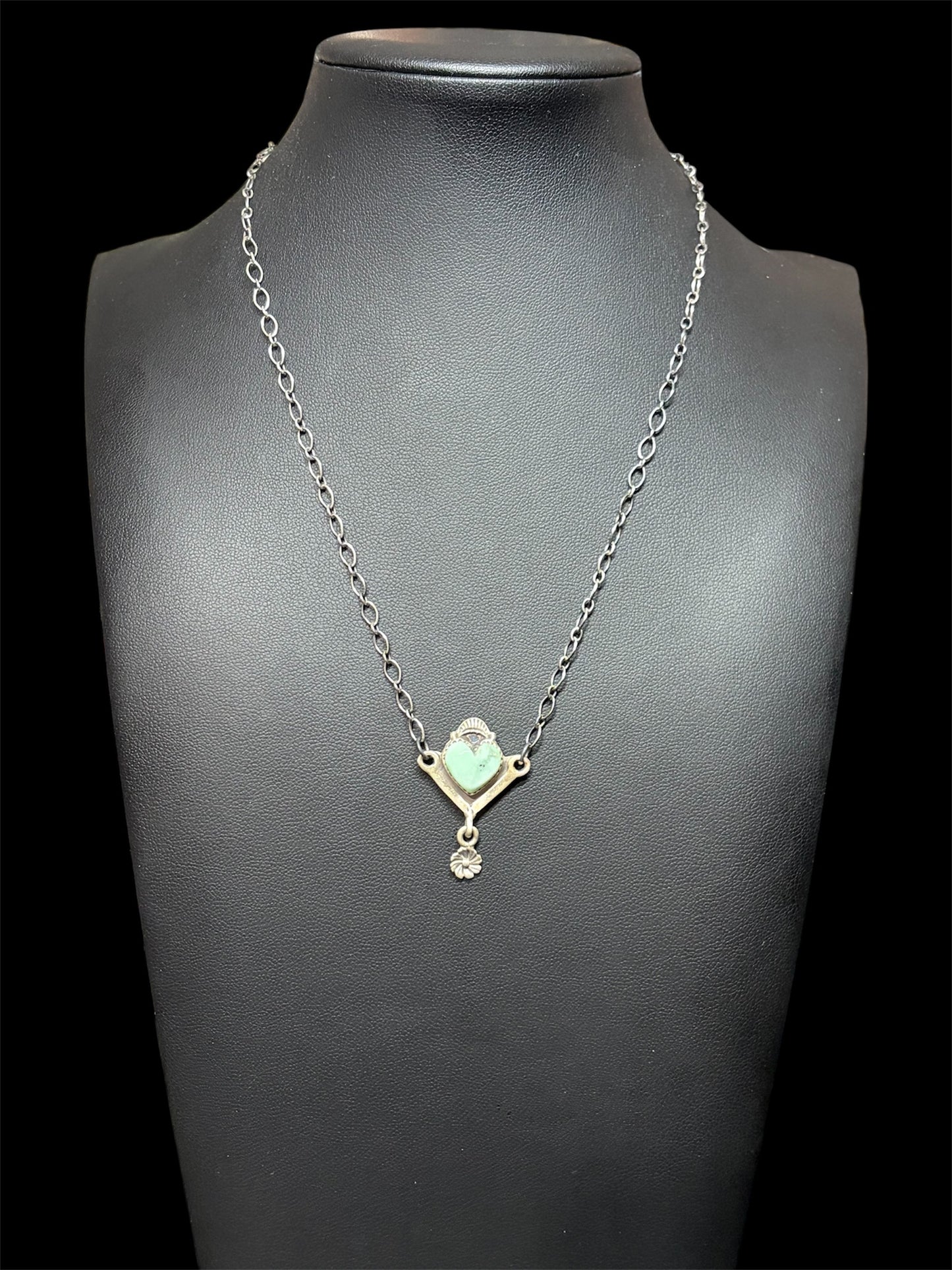 Paloma Heart Drop Necklace