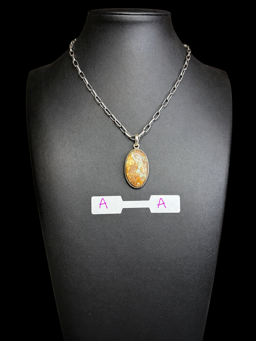 Number 8 Turquoise Pendants