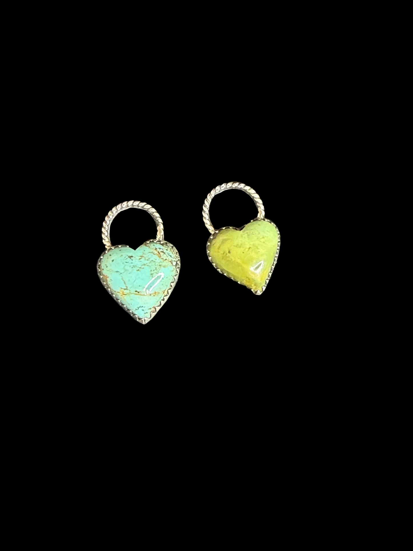 Handcrafted Kingman Turquoise Charms/Pendants