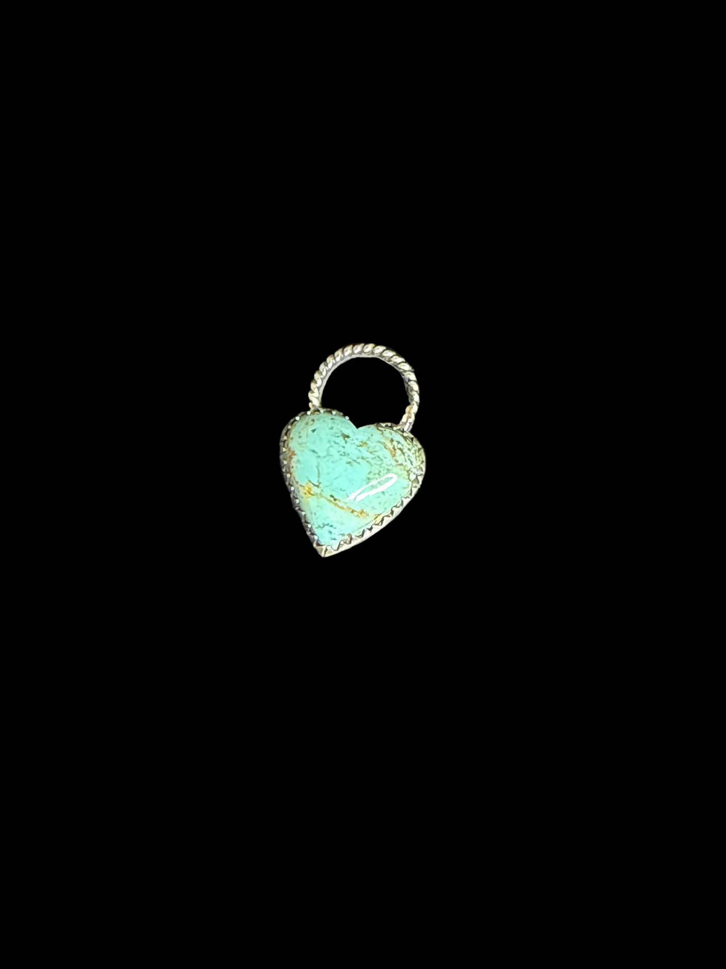 Handcrafted Kingman Turquoise Charms/Pendants