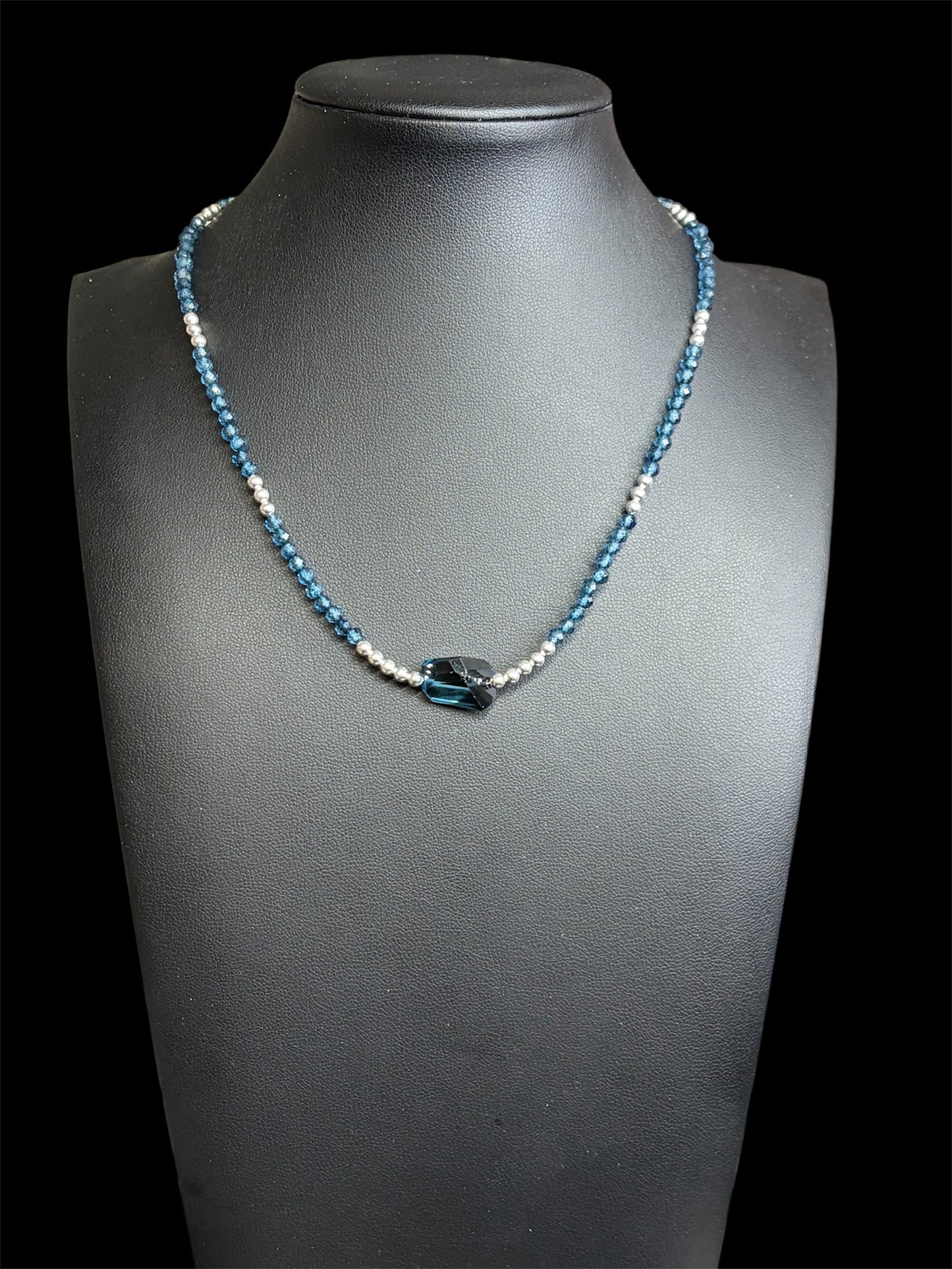 London Blue Topaz Necklace