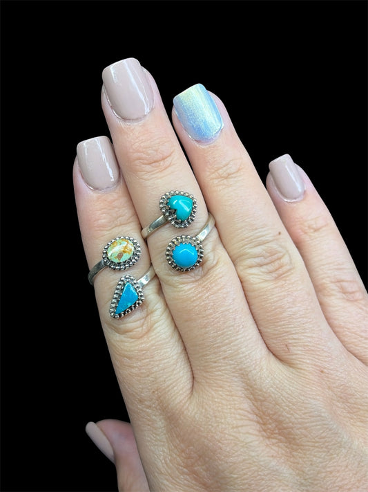 Handcrafted Bypass Rings