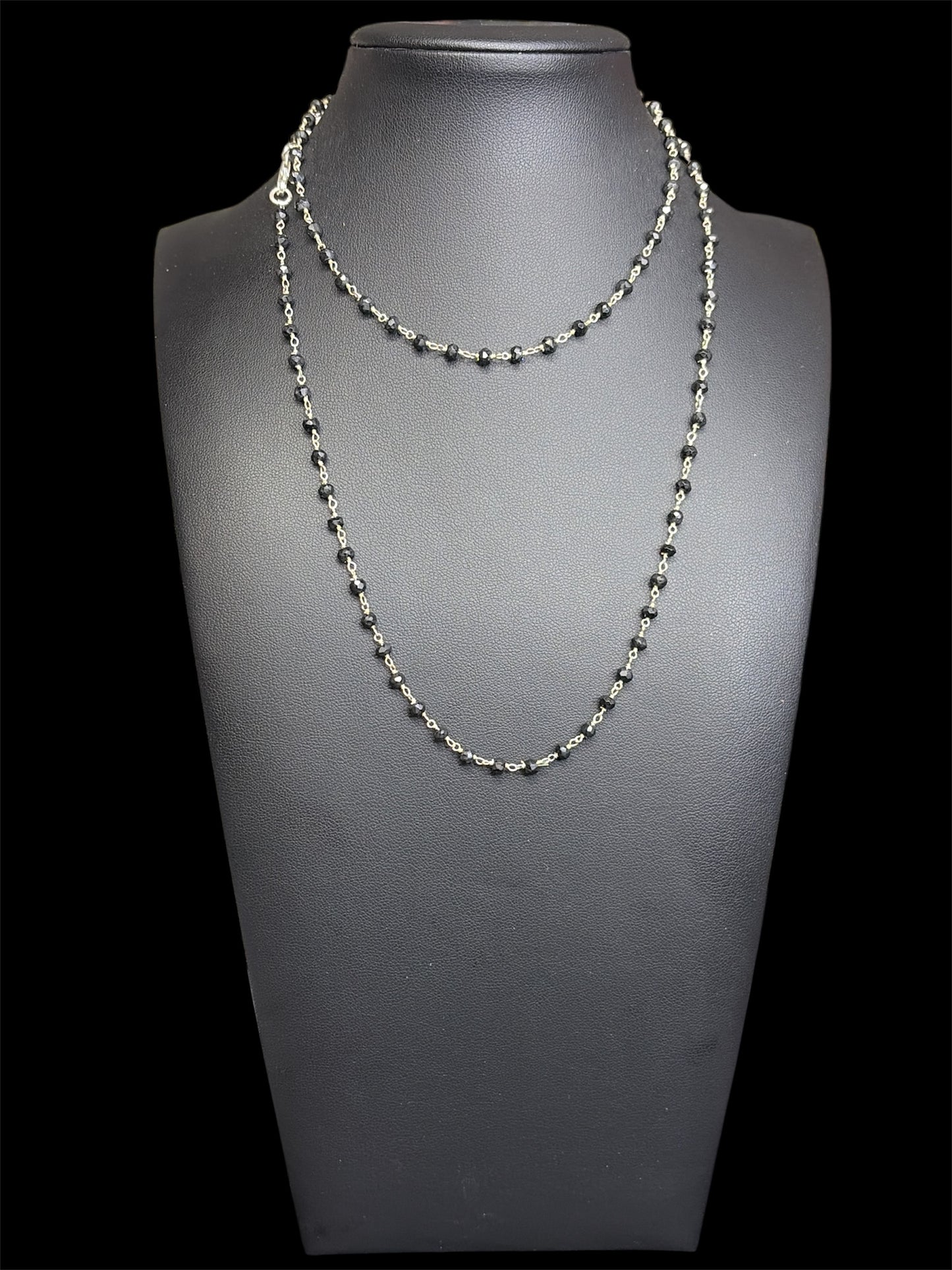 Beaded Sterling Necklaces