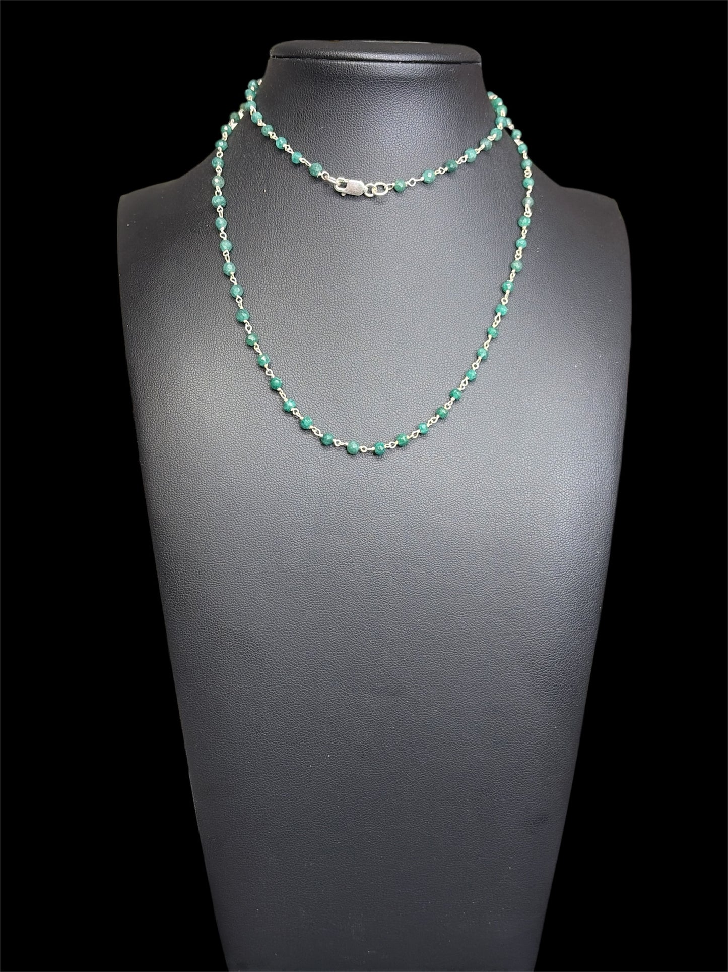 Beaded Sterling Necklaces
