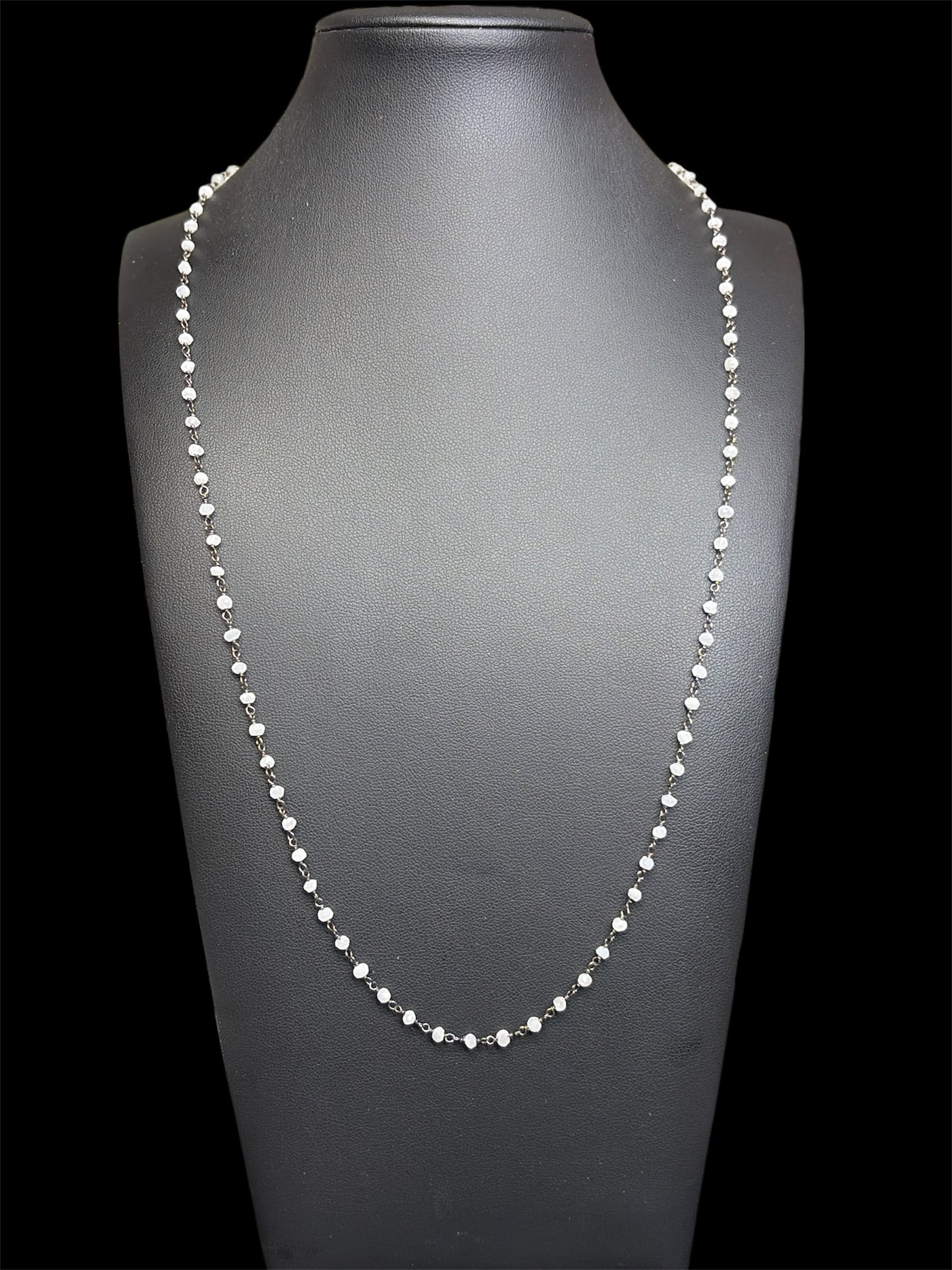 Beaded Sterling Necklaces