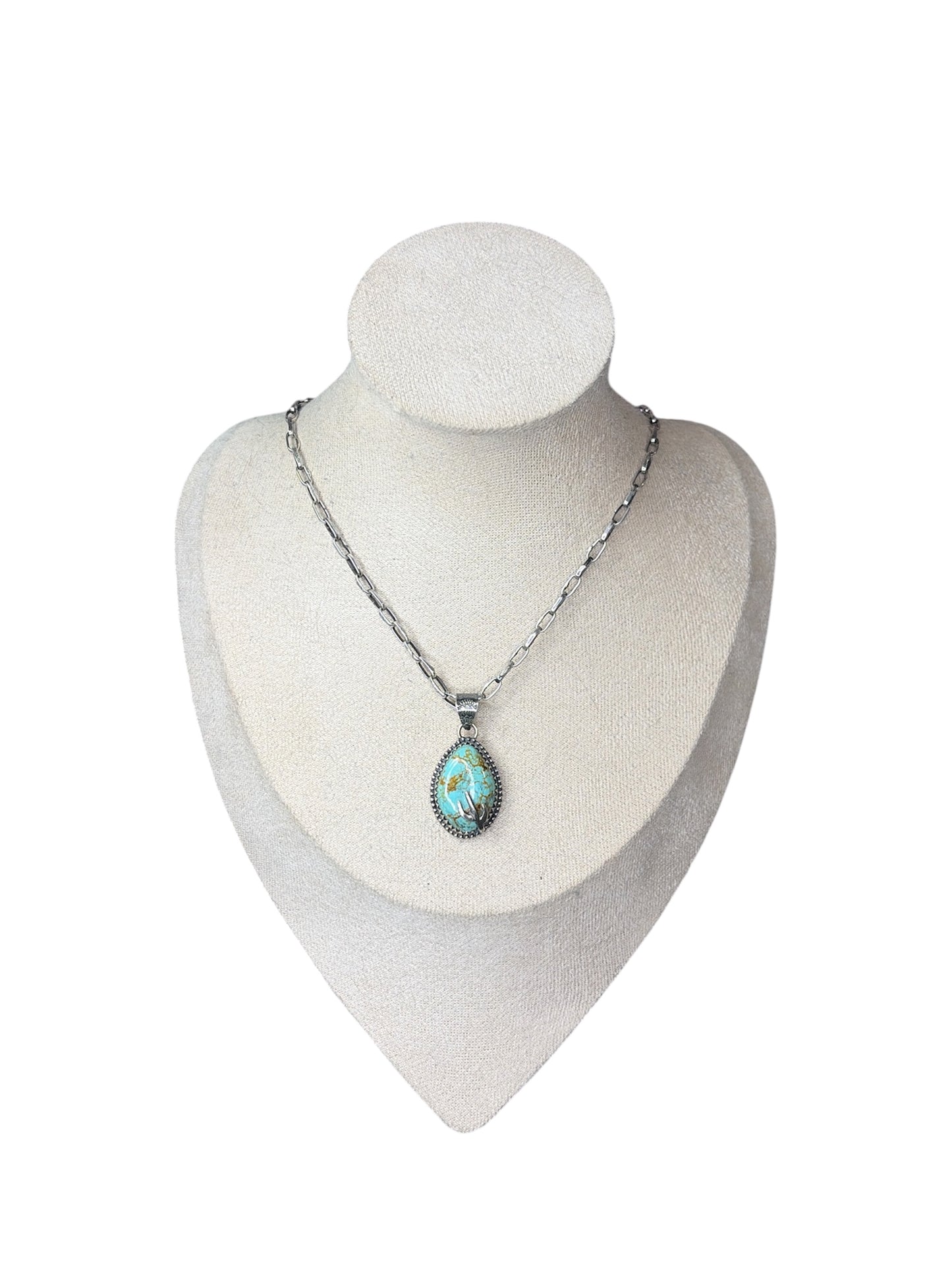 Handcrafted Mine 8 Cactus Overlay Pendant