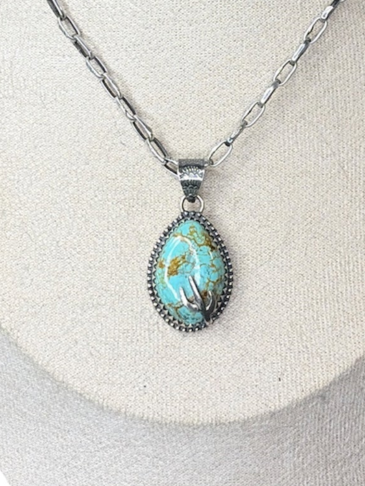 Handcrafted Mine 8 Cactus Overlay Pendant